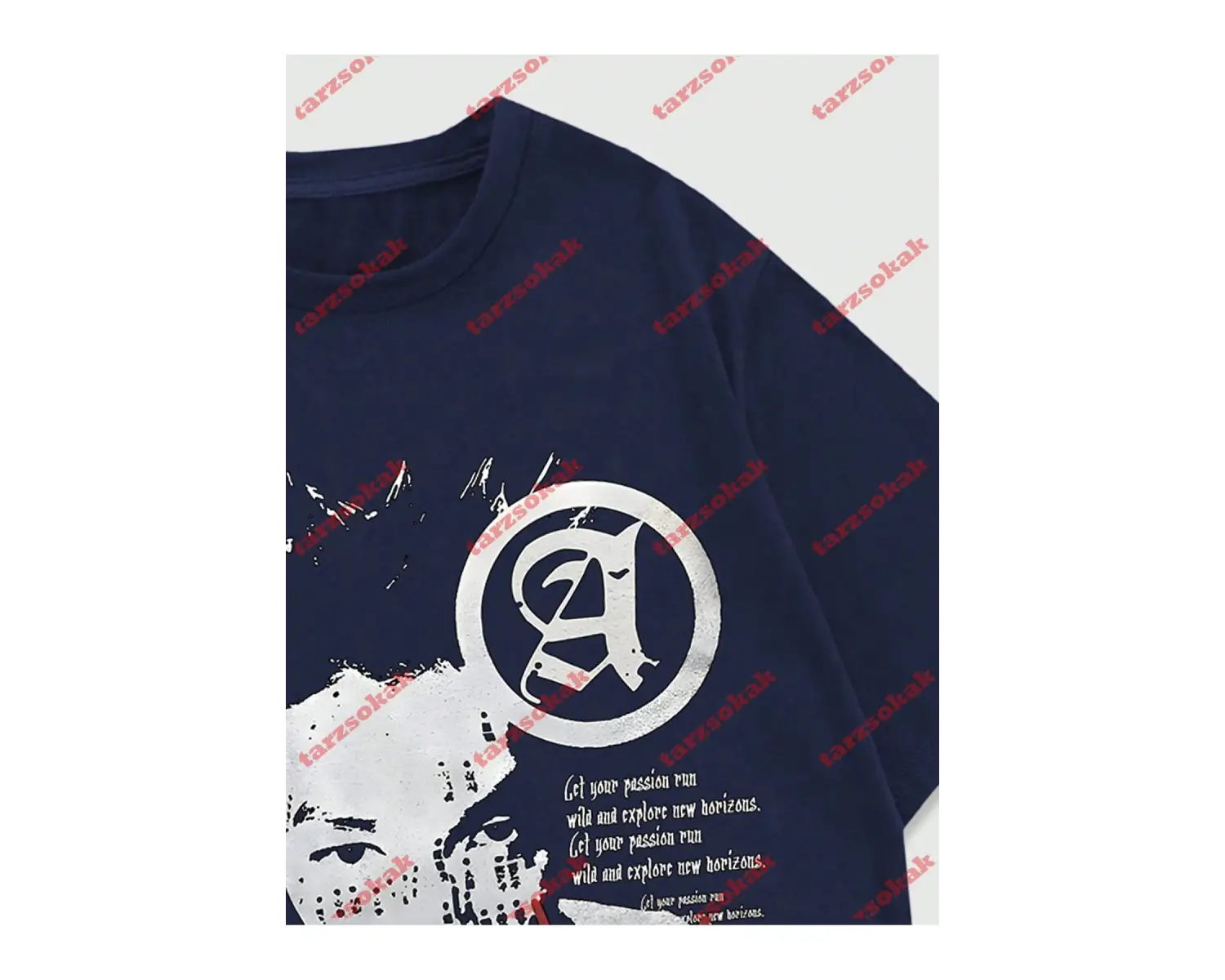 Model 3592 Erkek Yazlık Yuvarlak Yaka Kısa Kollu Günlük Tişört, Yaz