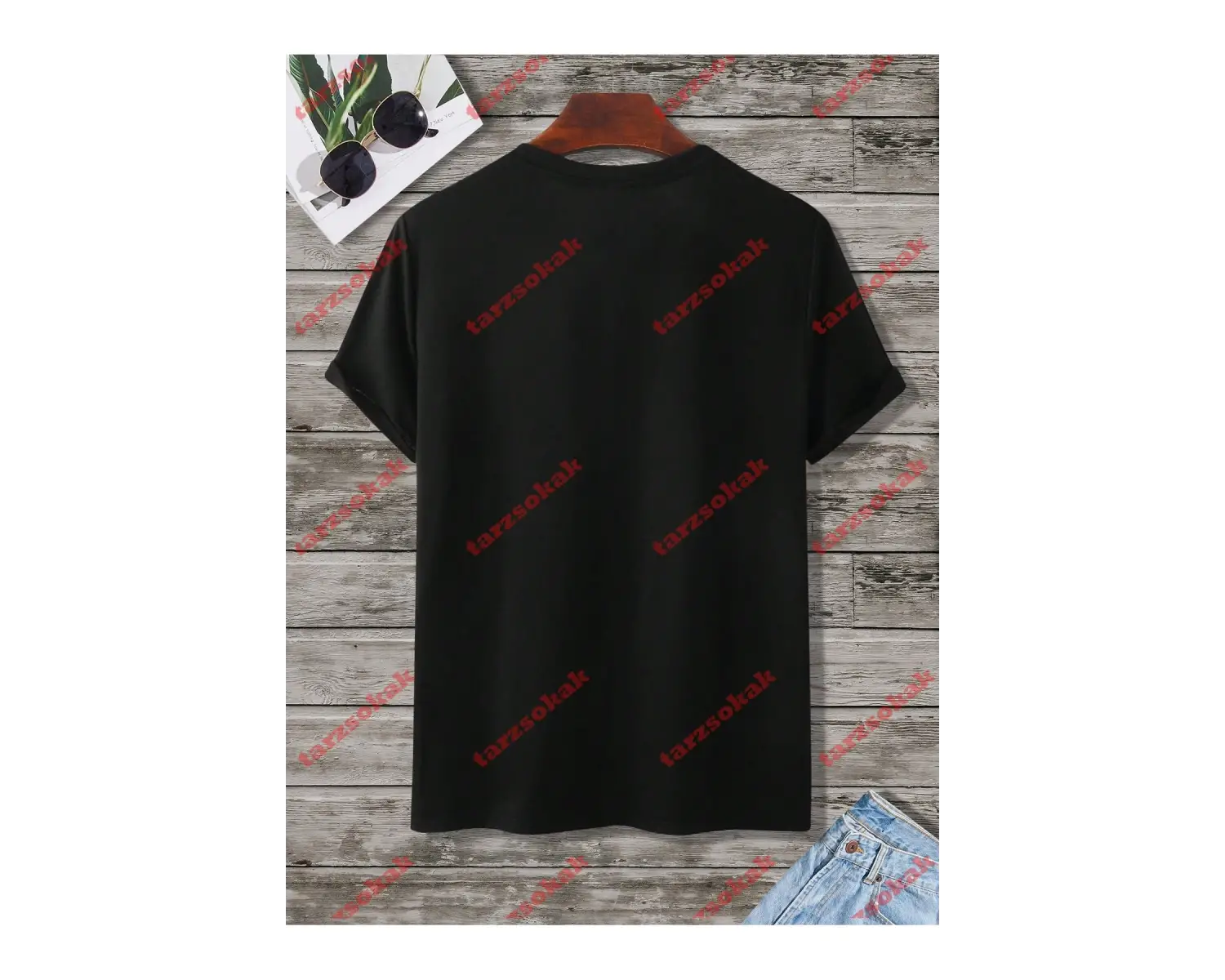 Model 3593 Erkek Yazlık Yuvarlak Yaka Kısa Kollu Günlük Tişört, Yaz