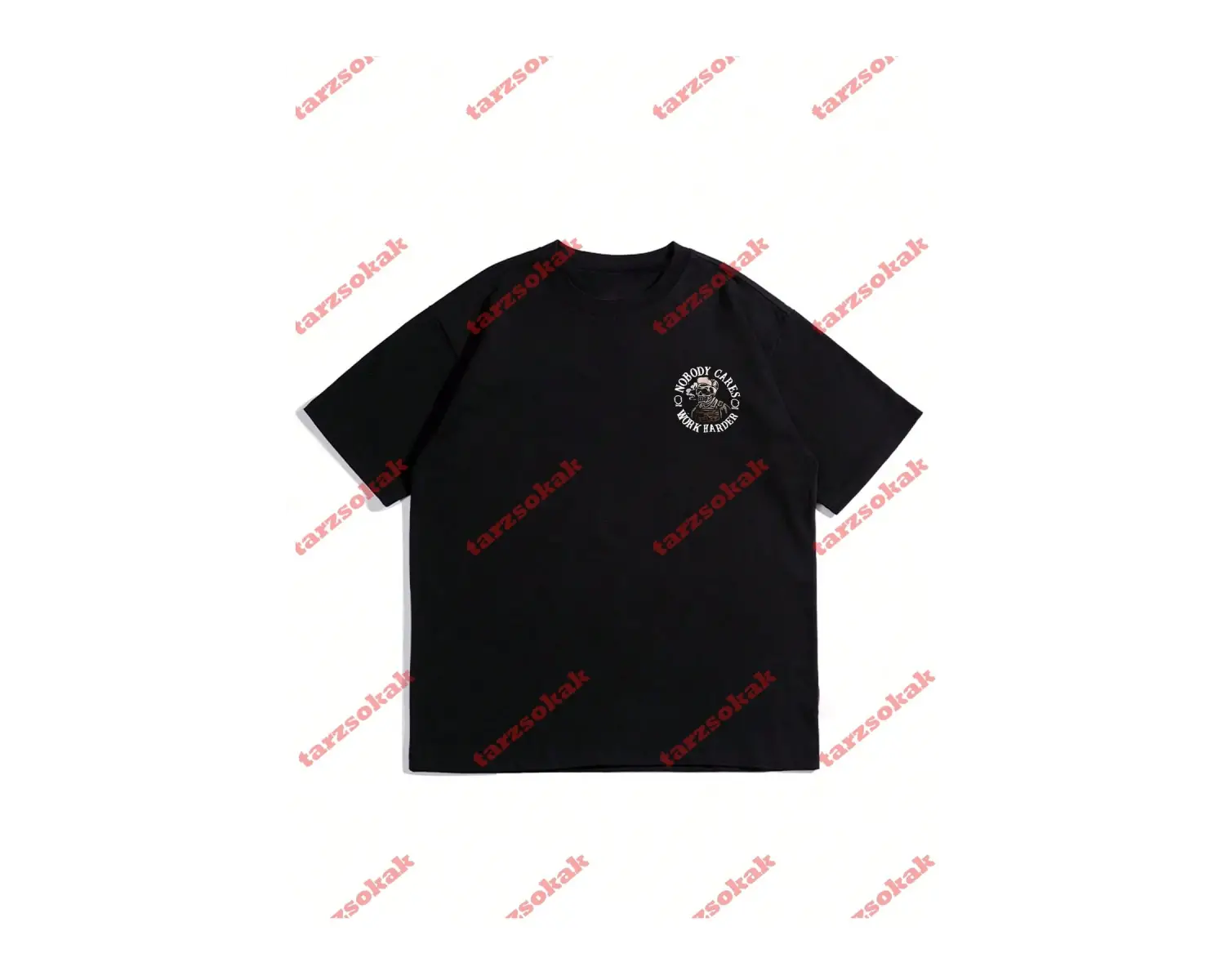 Model 3596 Erkek Yazlık Yuvarlak Yaka Kısa Kollu Günlük Tişört, Yaz