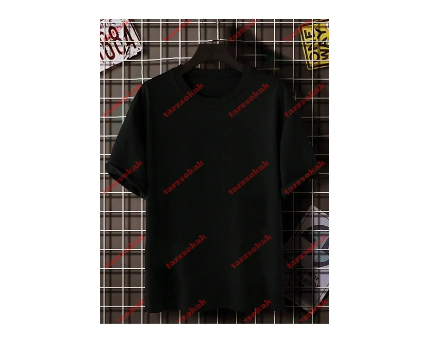 Model 3602 Erkek Yazlık Yuvarlak Yaka Kısa Kollu Günlük Tişört, Yaz