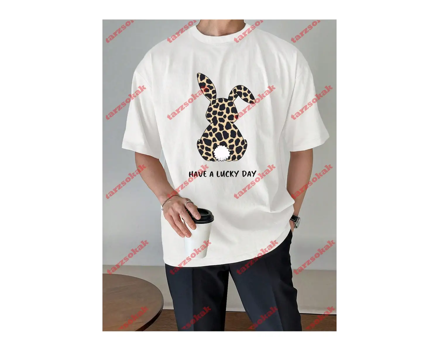 Model 3607 Erkek Yazlık Yuvarlak Yaka Kısa Kollu Günlük Tişört, Yaz