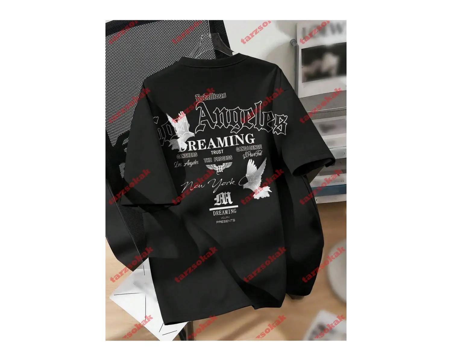 Model 3618 Erkek Yazlık Yuvarlak Yaka Kısa Kollu Günlük Tişört, Yaz