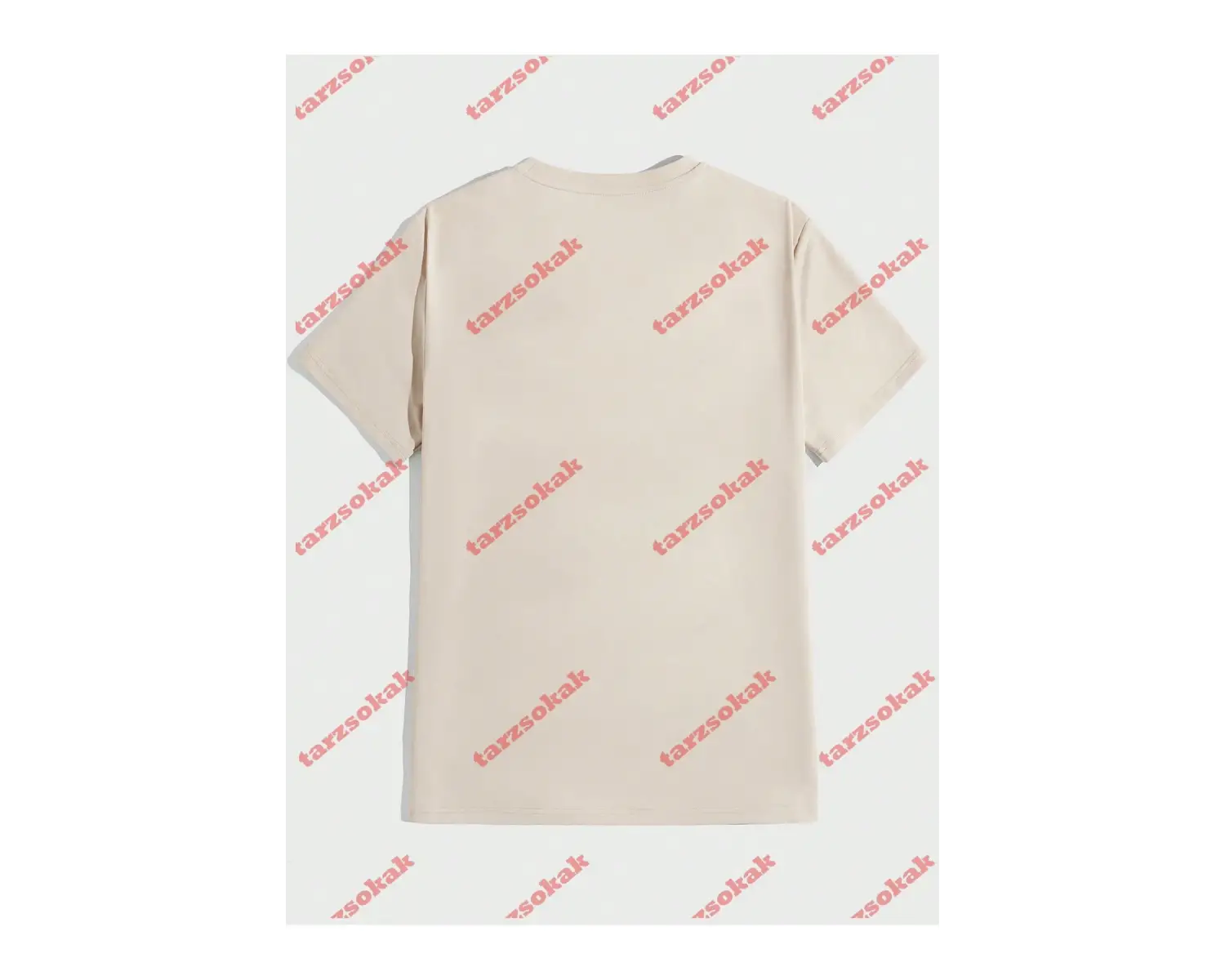 Model 3626 Erkek Yazlık Yuvarlak Yaka Kısa Kollu Günlük Tişört, Yaz