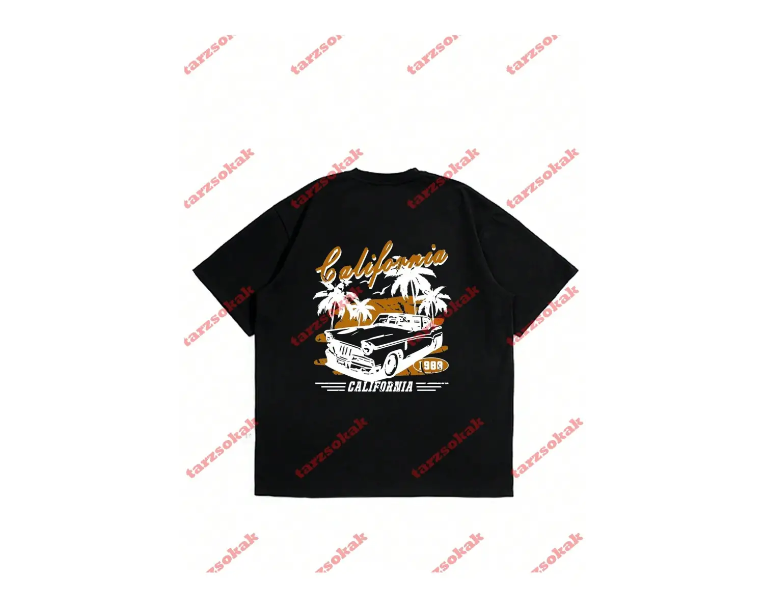 Model 3628 Erkek Yazlık Yuvarlak Yaka Kısa Kollu Günlük Tişört, Yaz