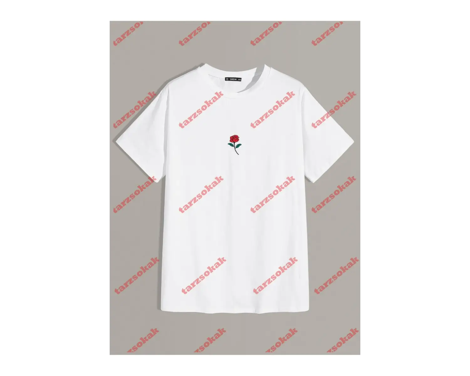 Model 3635 Erkek Yazlık Yuvarlak Yaka Kısa Kollu Günlük Tişört, Yaz