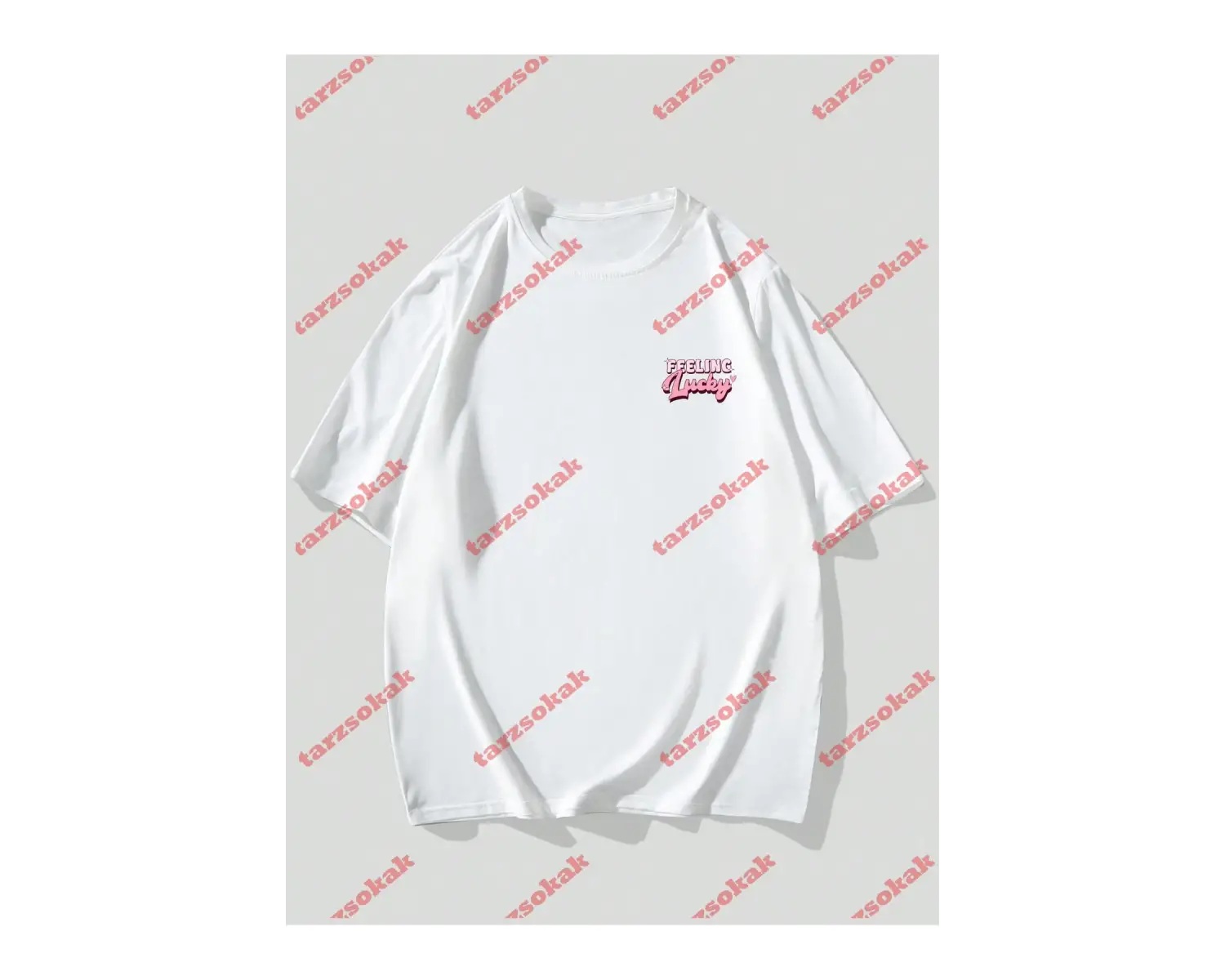 Model 3637 Erkek Yazlık Yuvarlak Yaka Kısa Kollu Günlük Tişört, Yaz