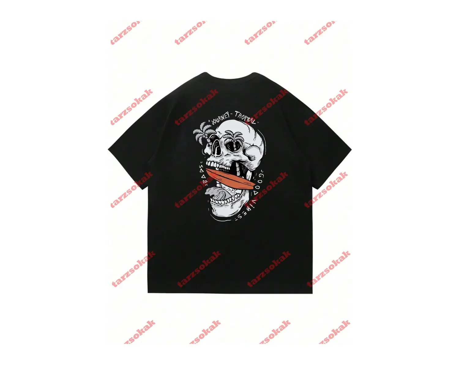 Model 3639 Erkek Yazlık Yuvarlak Yaka Kısa Kollu Günlük Tişört, Yaz