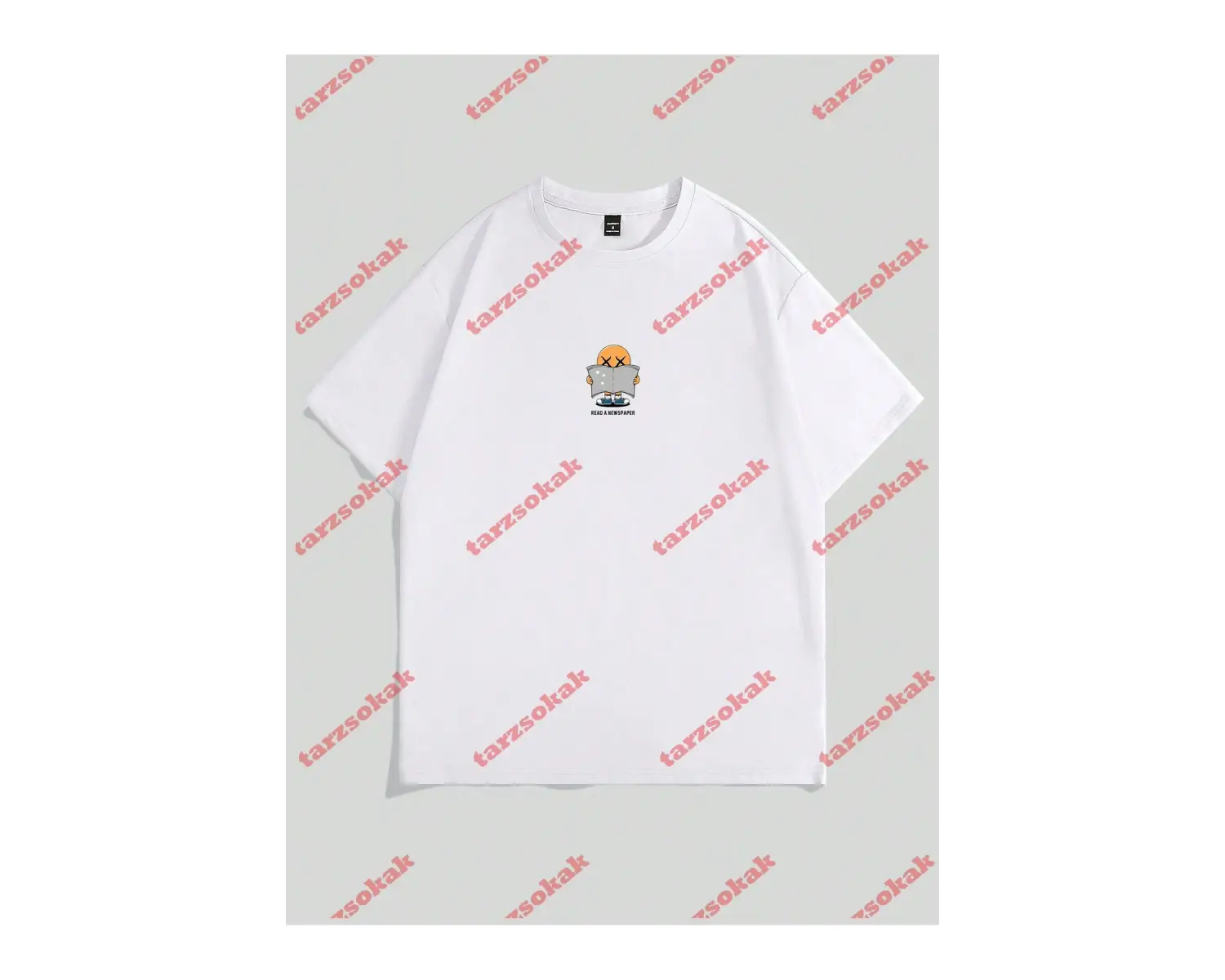 Model 3640 Erkek Yazlık Yuvarlak Yaka Kısa Kollu Günlük Tişört, Yaz