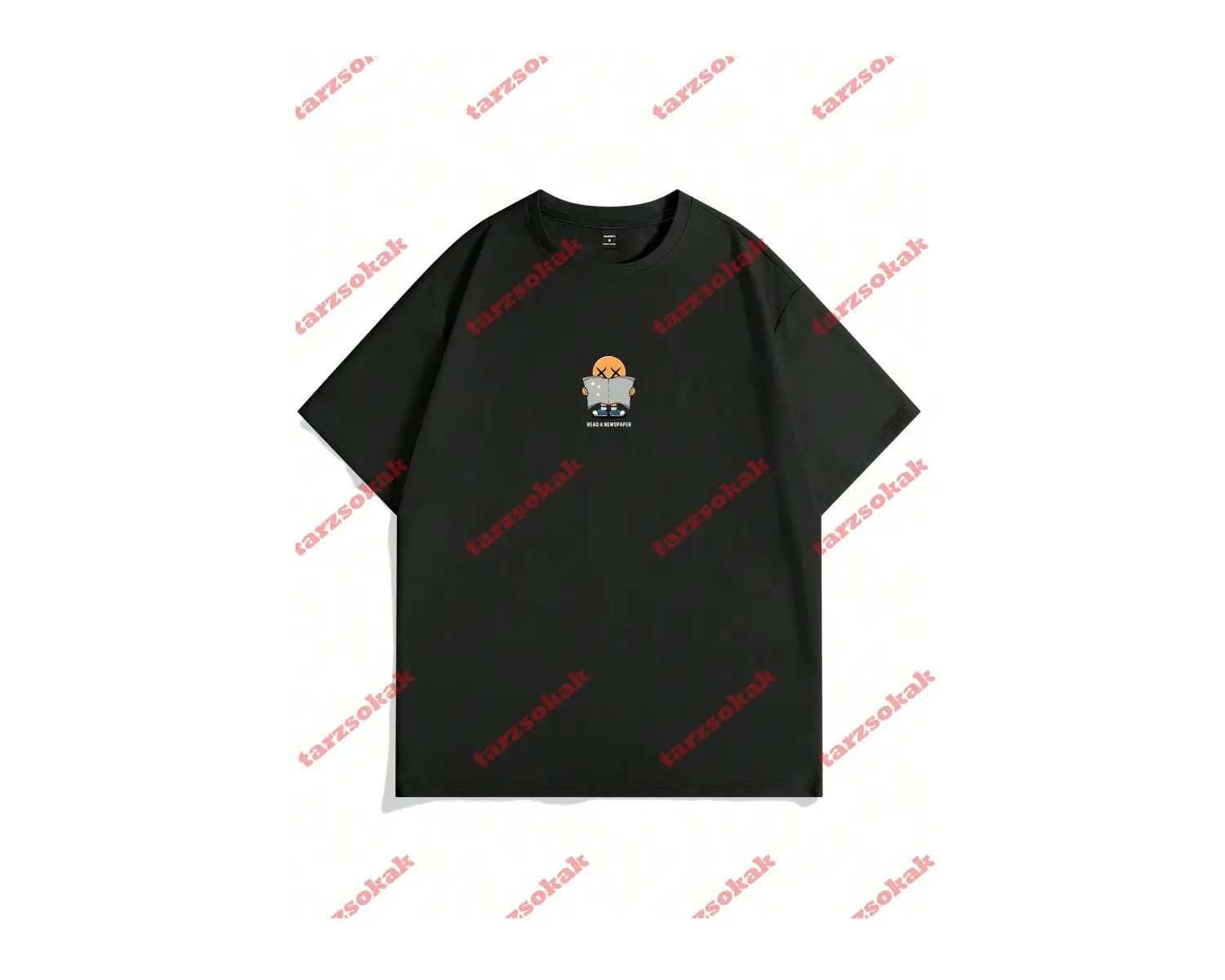 Model 3640 Erkek Yazlık Yuvarlak Yaka Kısa Kollu Günlük Tişört, Yaz