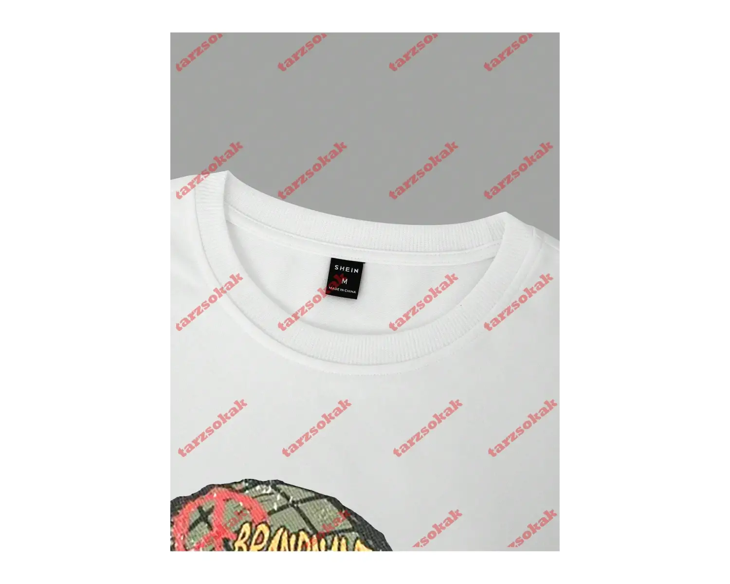 Model 3641 Erkek Yazlık Yuvarlak Yaka Kısa Kollu Günlük Tişört, Yaz