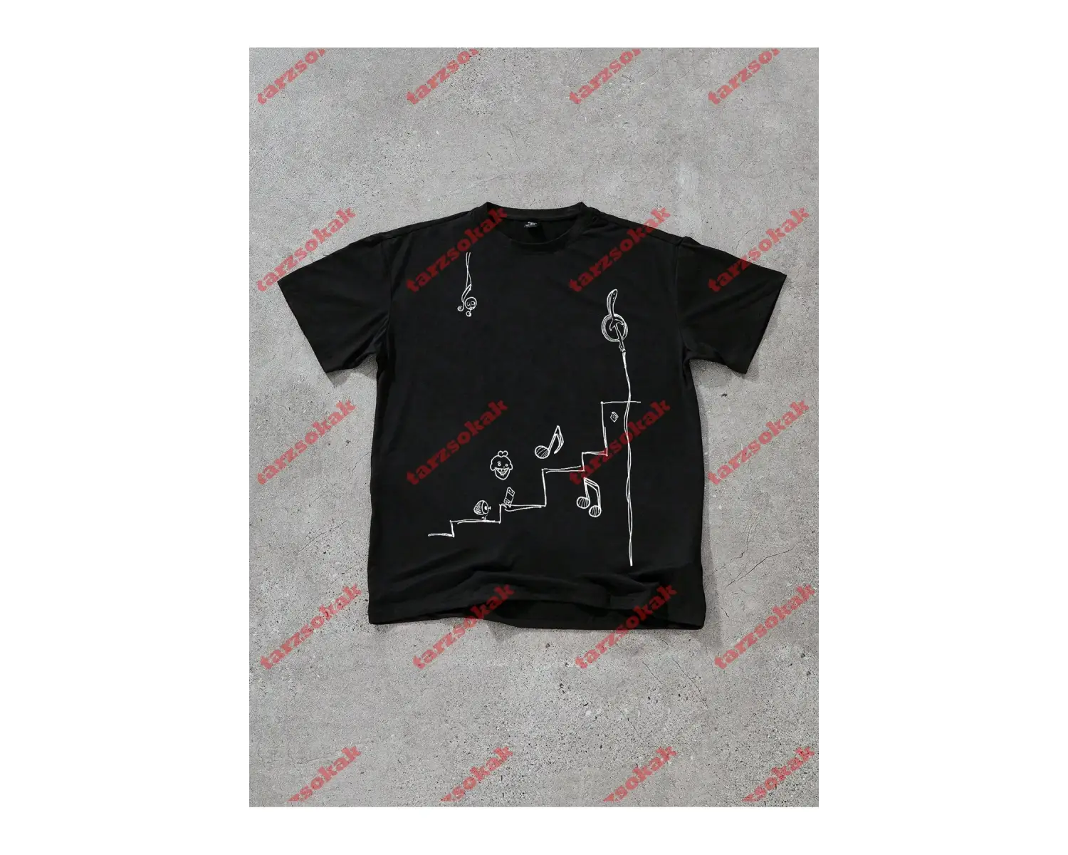 Model 3643 Erkek Yazlık Yuvarlak Yaka Kısa Kollu Günlük Tişört, Yaz