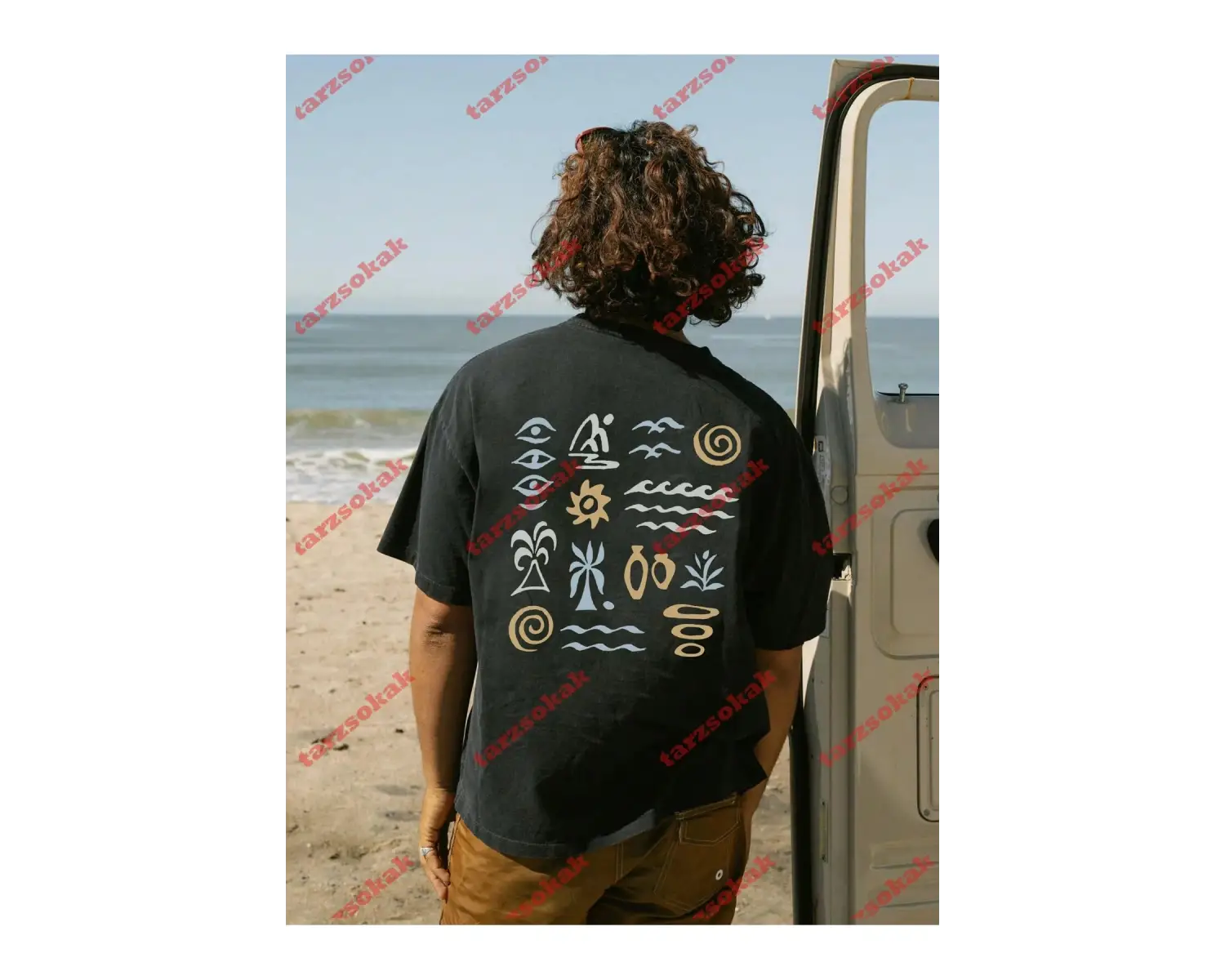 Model 3645 Erkek Yazlık Yuvarlak Yaka Kısa Kollu Günlük Tişört, Yaz