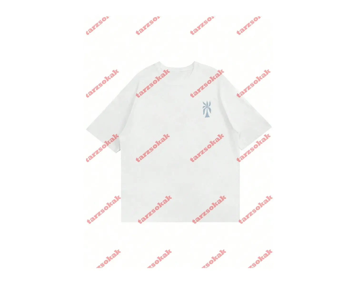 Model 3645 Erkek Yazlık Yuvarlak Yaka Kısa Kollu Günlük Tişört, Yaz