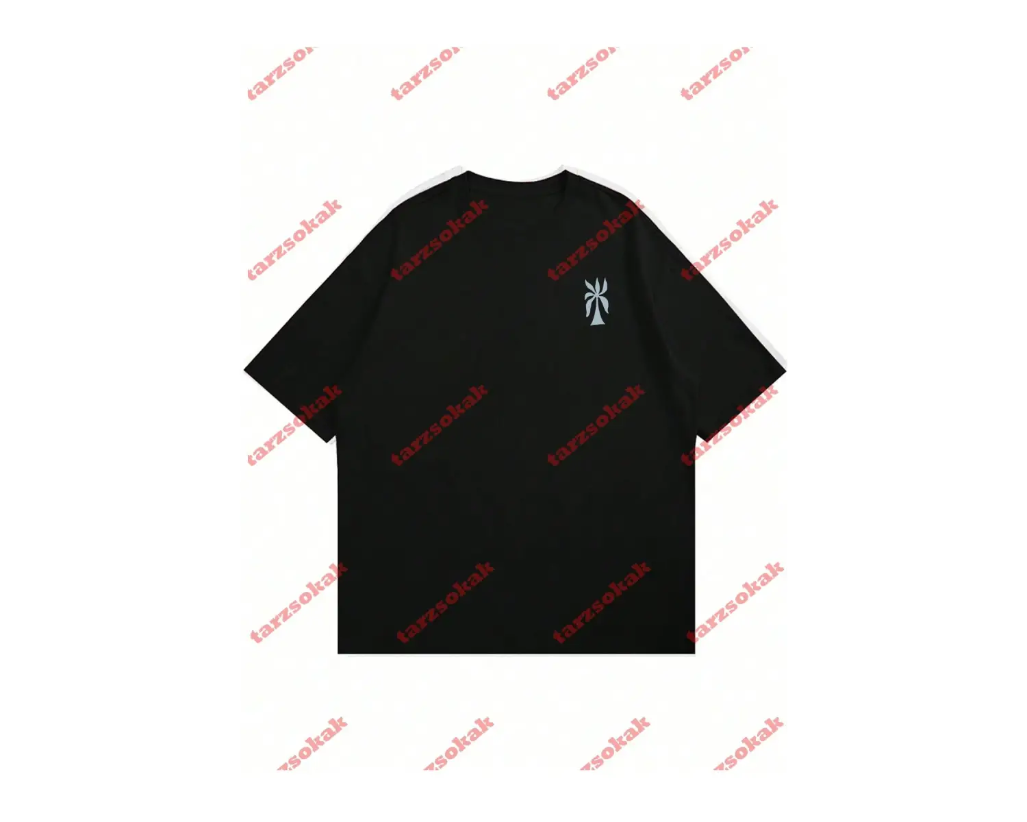 Model 3645 Erkek Yazlık Yuvarlak Yaka Kısa Kollu Günlük Tişört, Yaz