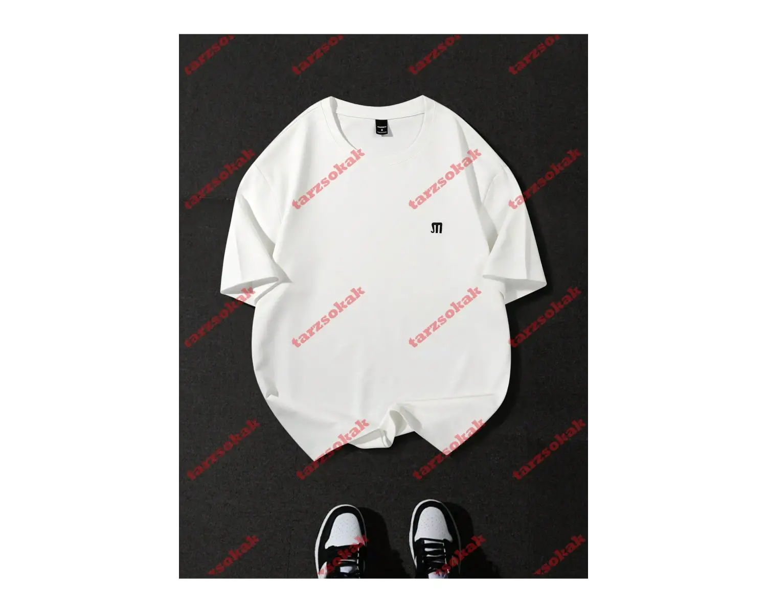 Model 3646 Erkek Yazlık Yuvarlak Yaka Kısa Kollu Günlük Tişört, Yaz