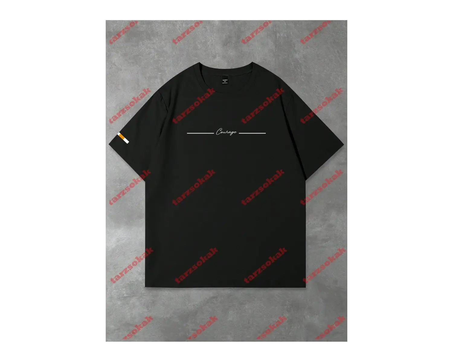 Model 3647 Erkek Yazlık Yuvarlak Yaka Kısa Kollu Günlük Tişört, Yaz