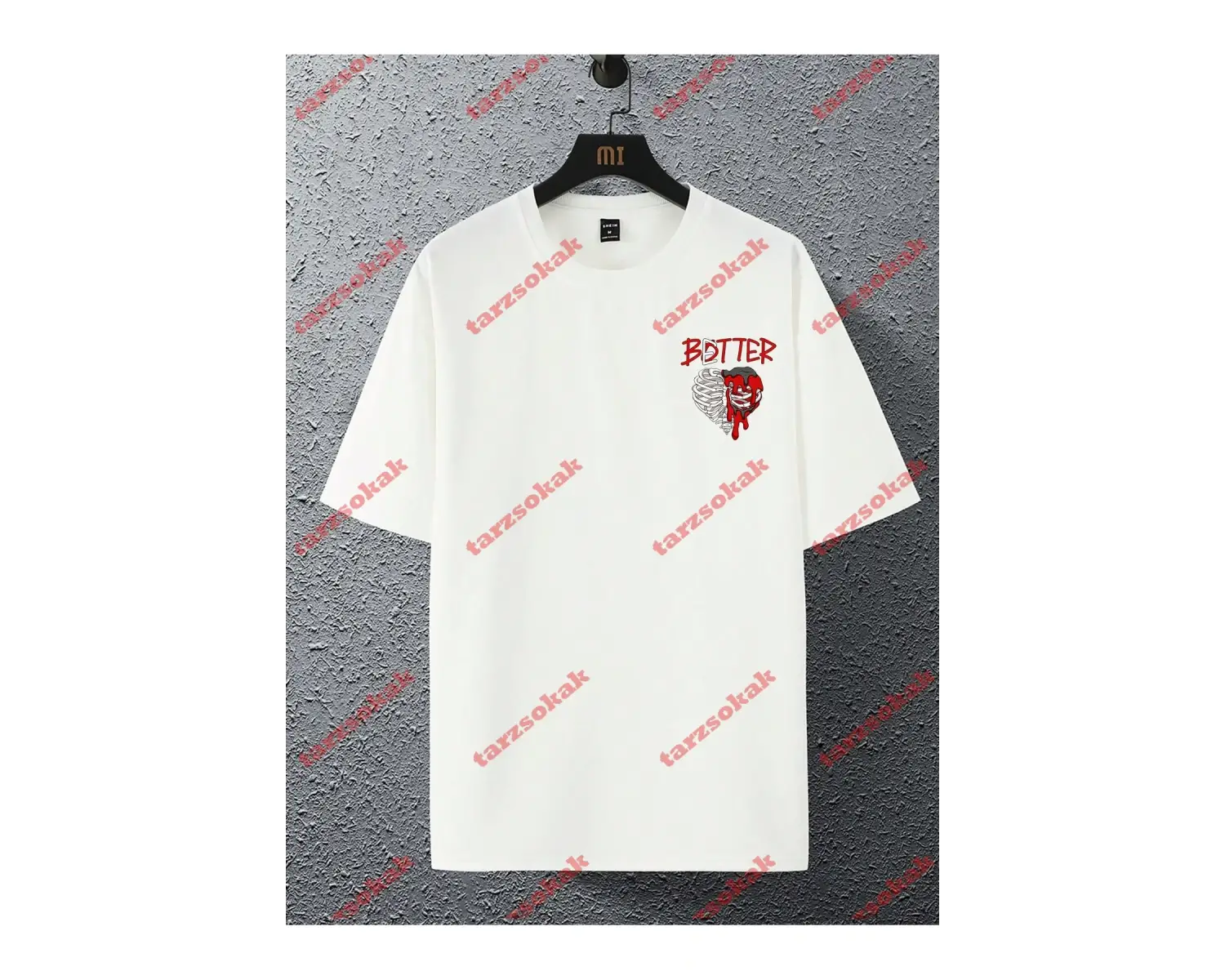 Model 3651 Erkek Yazlık Yuvarlak Yaka Kısa Kollu Günlük Tişört, Yaz