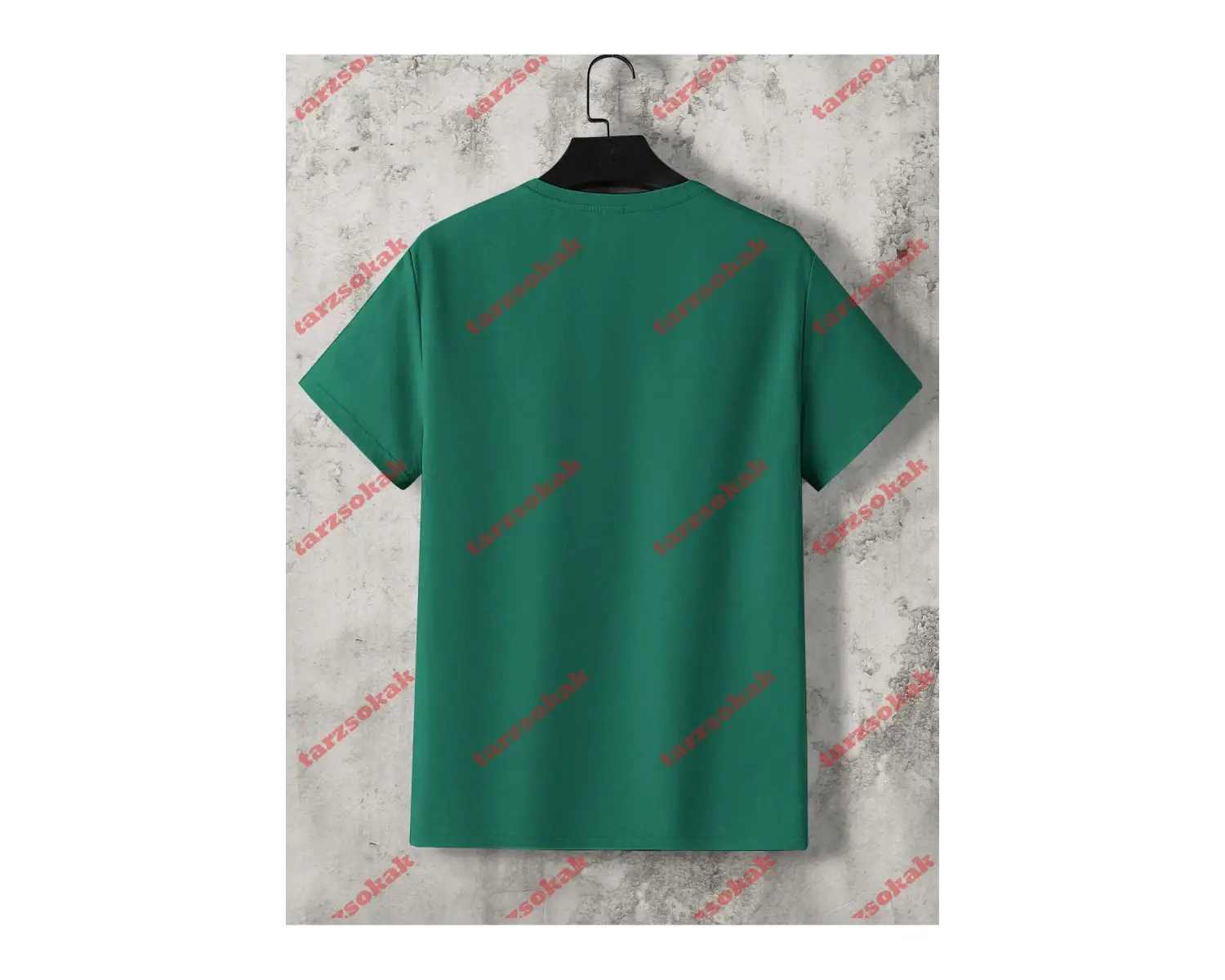 Model 3653 Erkek Yazlık Yuvarlak Yaka Kısa Kollu Günlük Tişört, Yaz