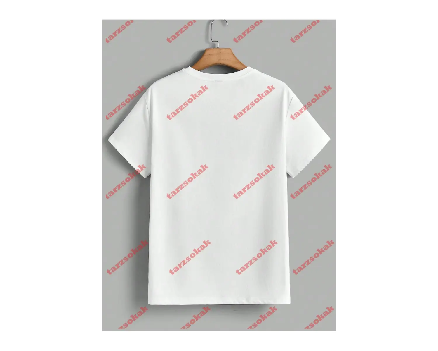 Model 3653 Erkek Yazlık Yuvarlak Yaka Kısa Kollu Günlük Tişört, Yaz