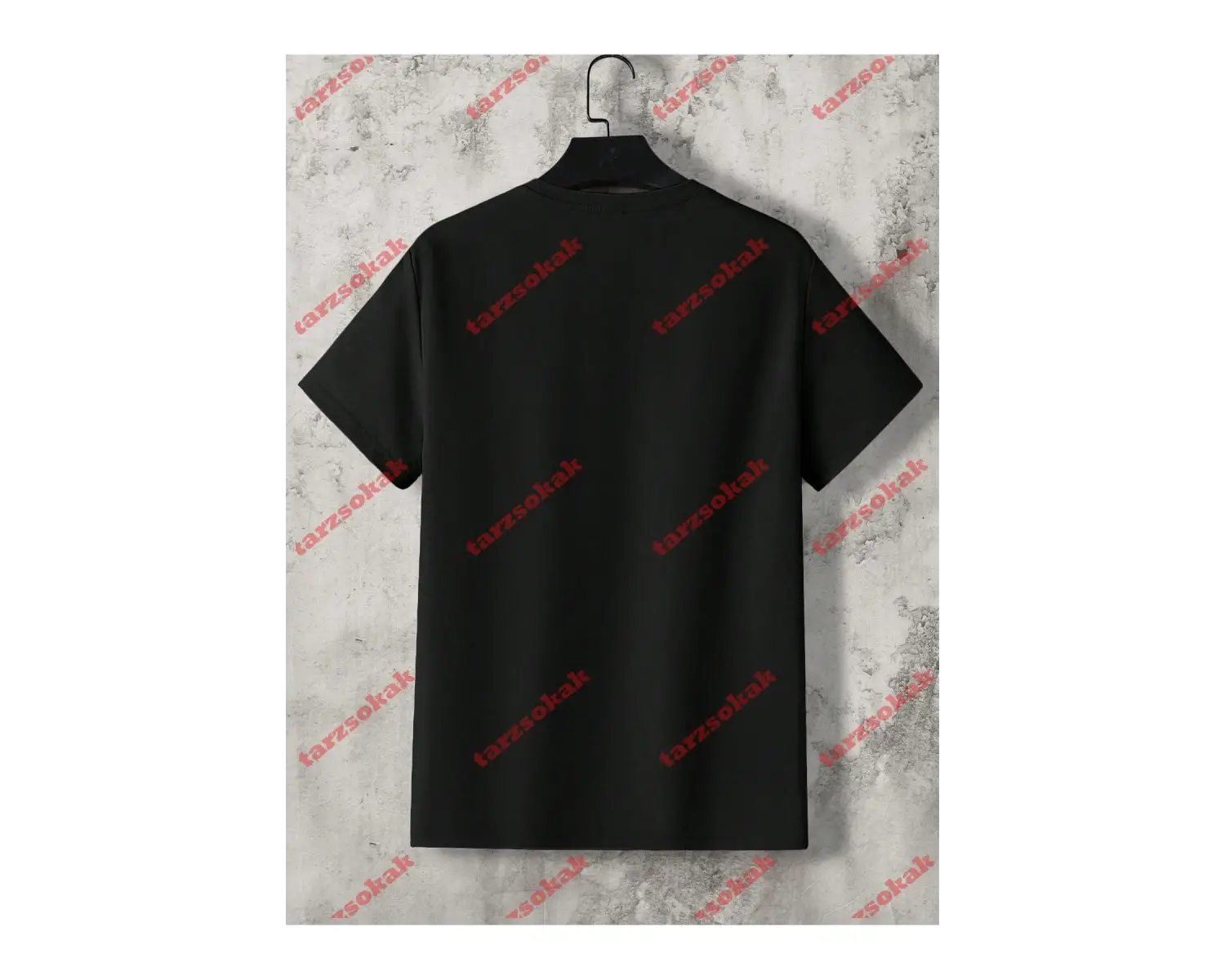 Model 3653 Erkek Yazlık Yuvarlak Yaka Kısa Kollu Günlük Tişört, Yaz