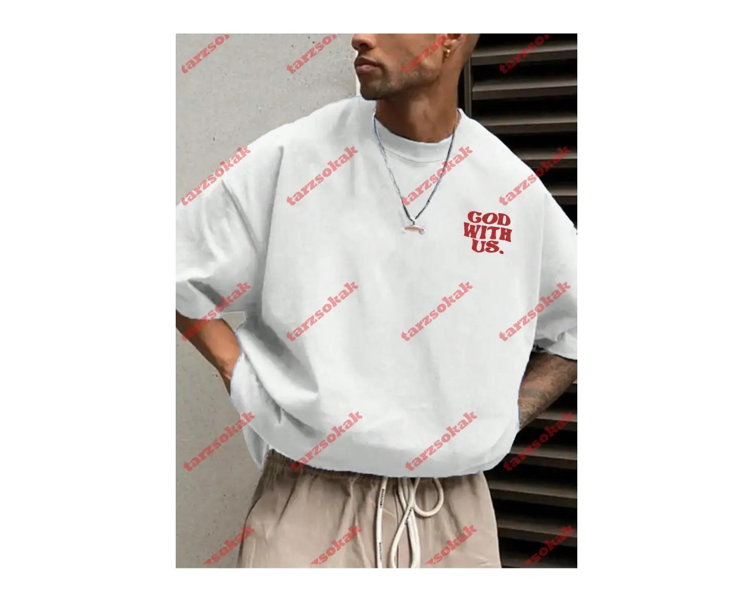 Model 3660 Erkek Yazlık Yuvarlak Yaka Kısa Kollu Günlük Tişört, Yaz