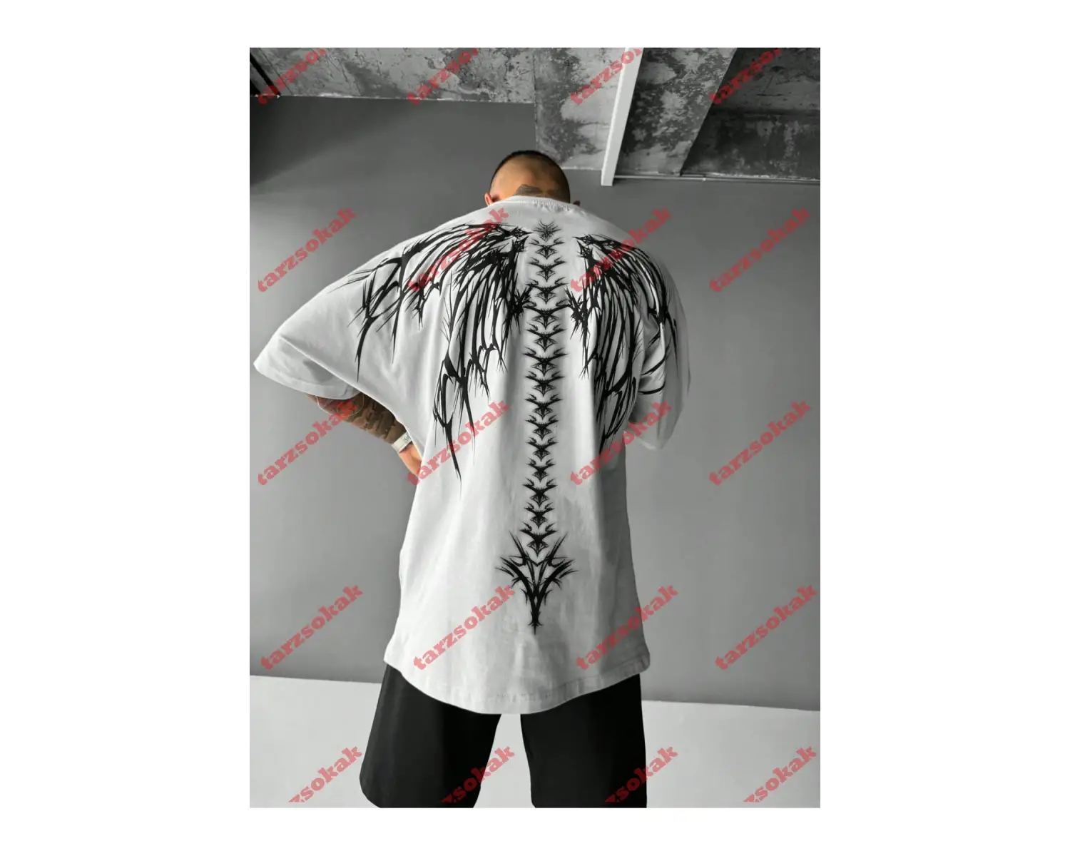 Model 3662 Erkek Yazlık Yuvarlak Yaka Kısa Kollu Günlük Tişört, Yaz