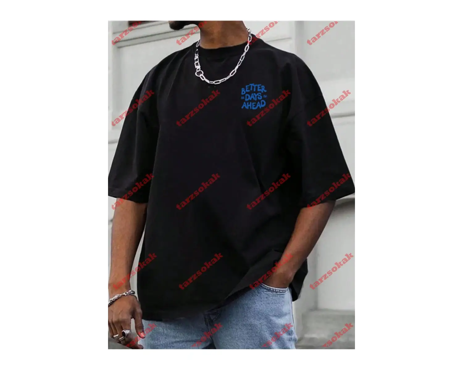 Model 3666 Erkek Yazlık Yuvarlak Yaka Kısa Kollu Günlük Tişört, Yaz