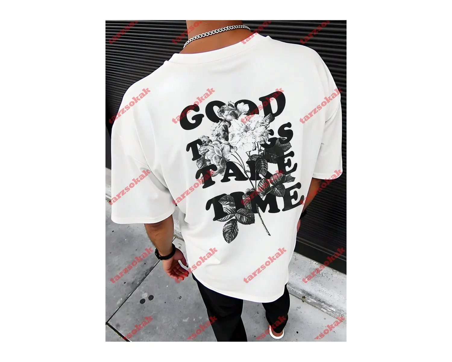 Model 3671 Erkek Yazlık Yuvarlak Yaka Kısa Kollu Günlük Tişört, Yaz