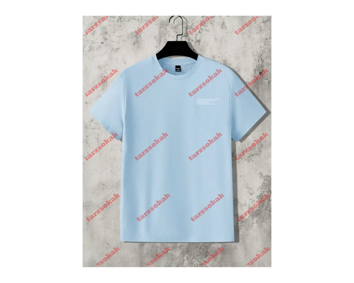 Model 3673 Erkek Yazlık Yuvarlak Yaka Kısa Kollu Günlük Tişört, Yaz