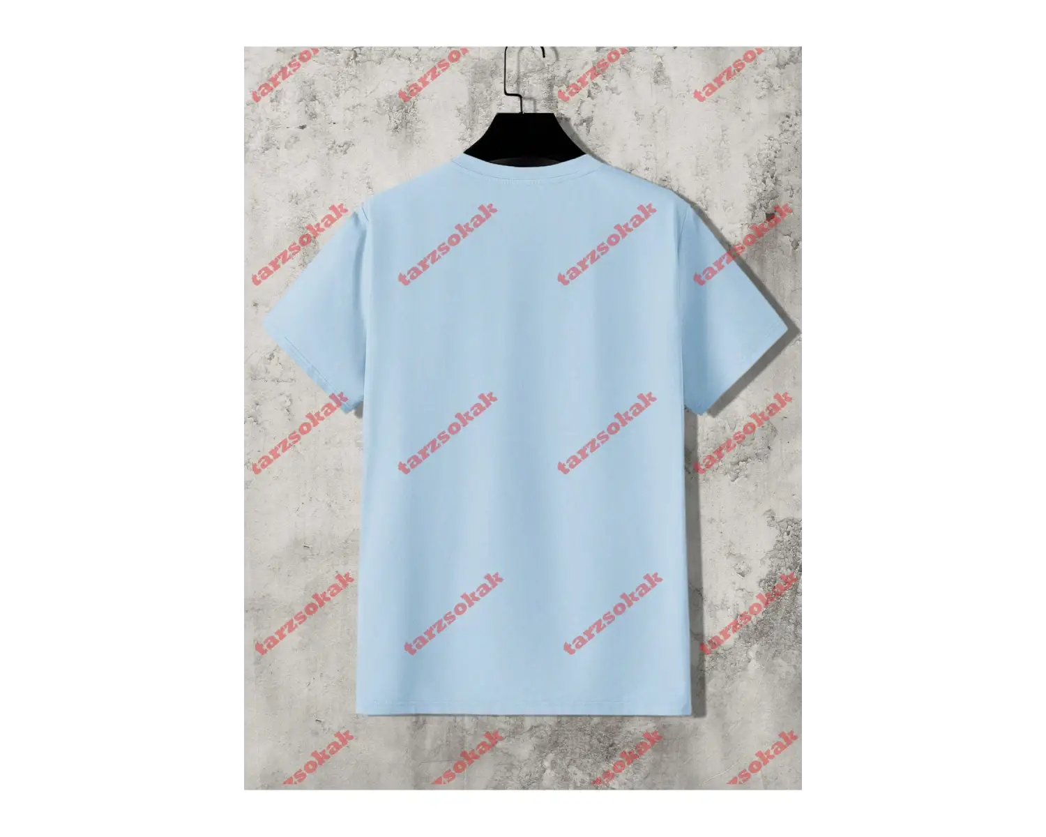 Model 3673 Erkek Yazlık Yuvarlak Yaka Kısa Kollu Günlük Tişört, Yaz