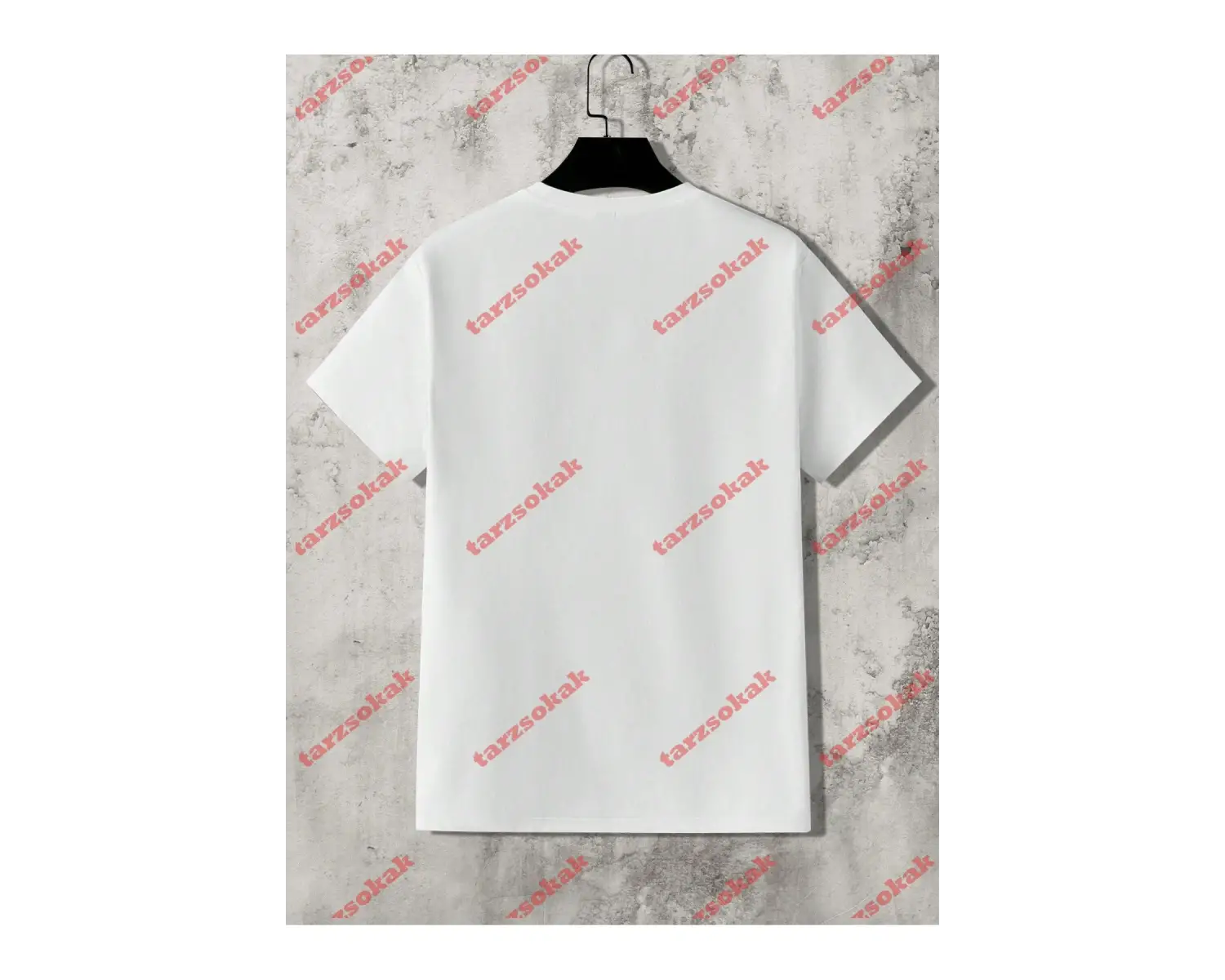 Model 3673 Erkek Yazlık Yuvarlak Yaka Kısa Kollu Günlük Tişört, Yaz