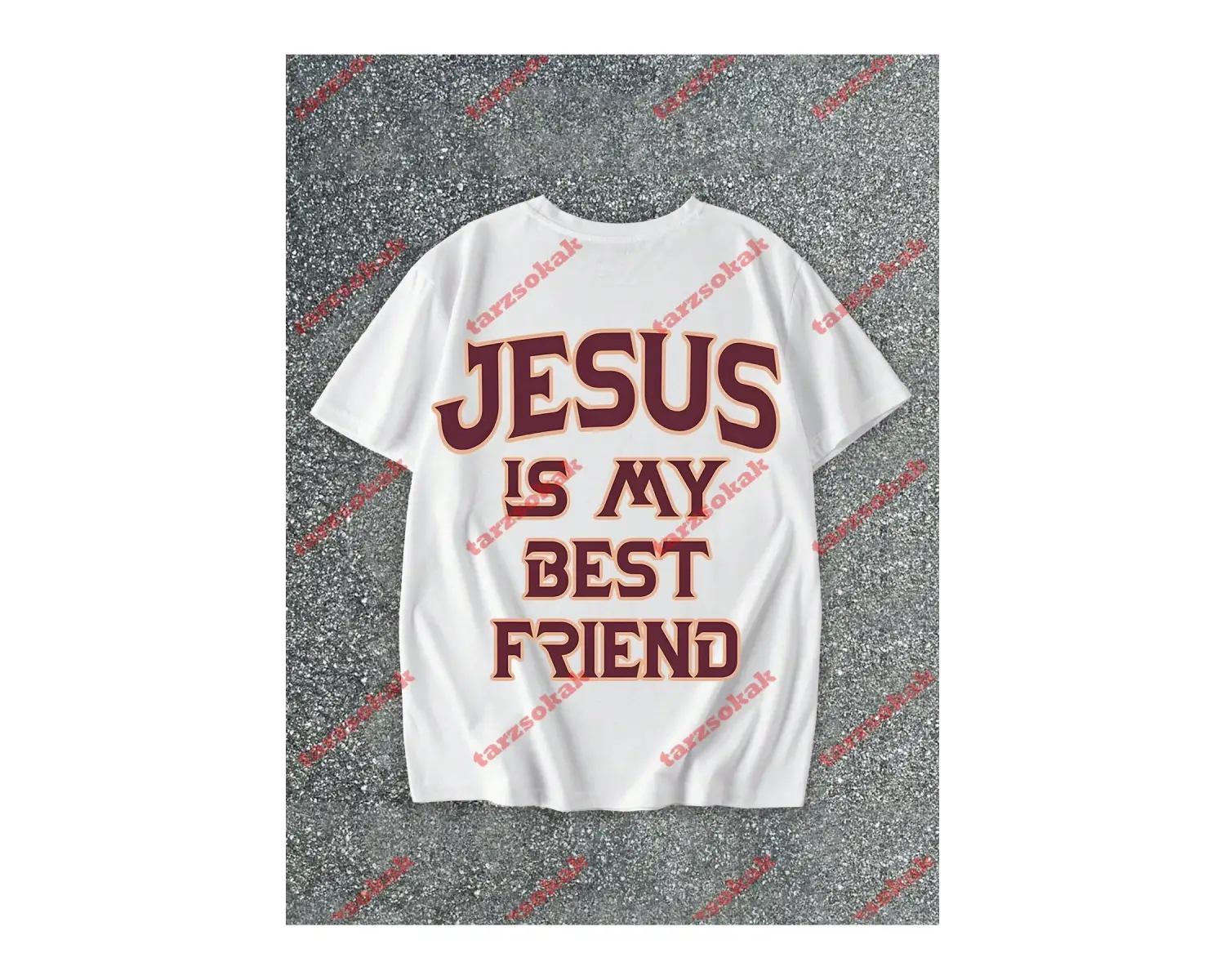 Model 3675 Erkek Yazlık Yuvarlak Yaka Kısa Kollu Günlük Tişört, Yaz