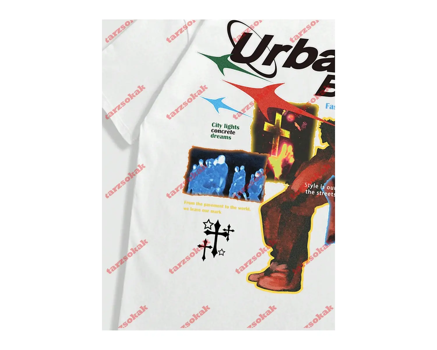 Model 3678 Erkek Yazlık Yuvarlak Yaka Kısa Kollu Günlük Tişört, Yaz