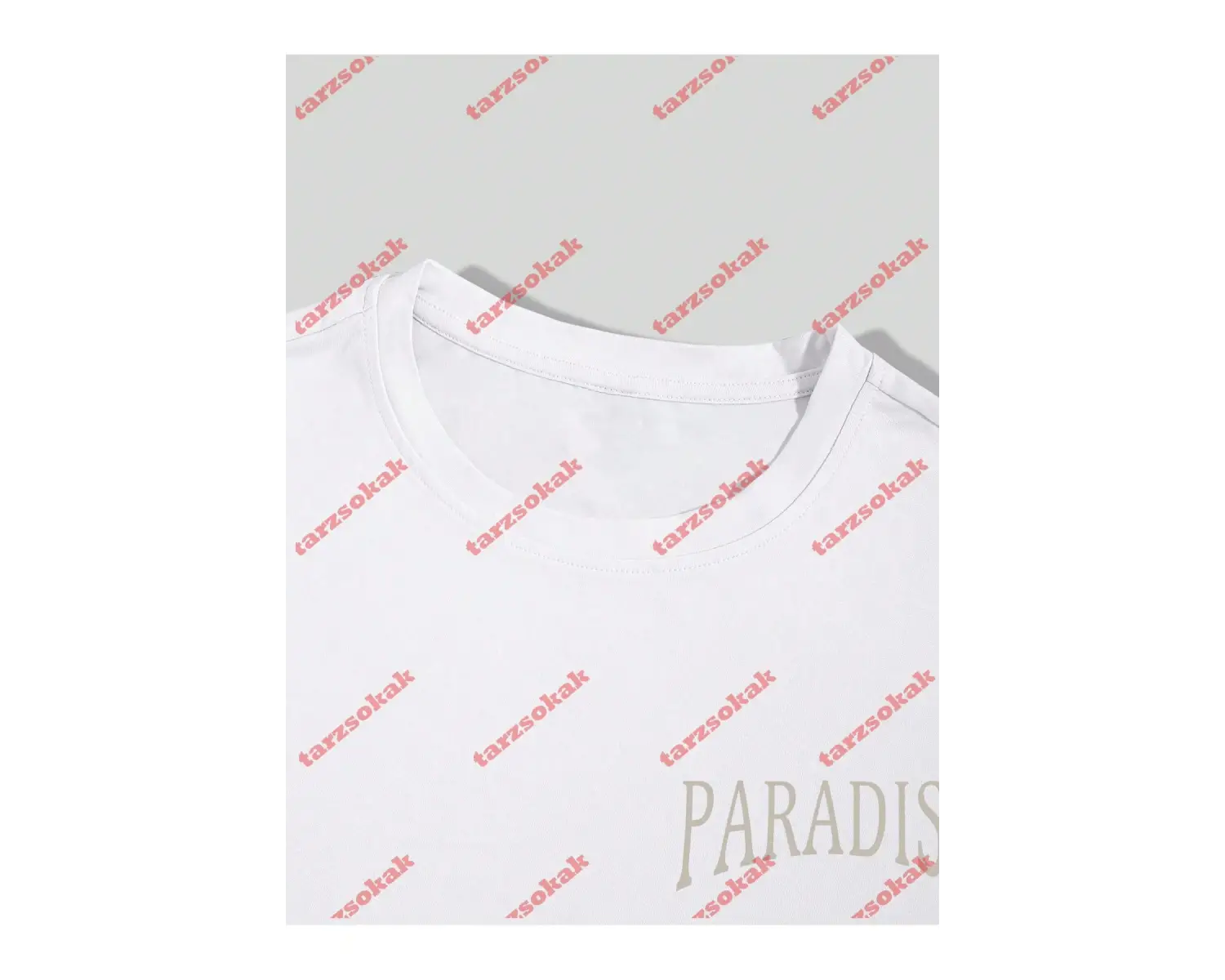 Model 3685 Erkek Yazlık Yuvarlak Yaka Kısa Kollu Günlük Tişört, Yaz