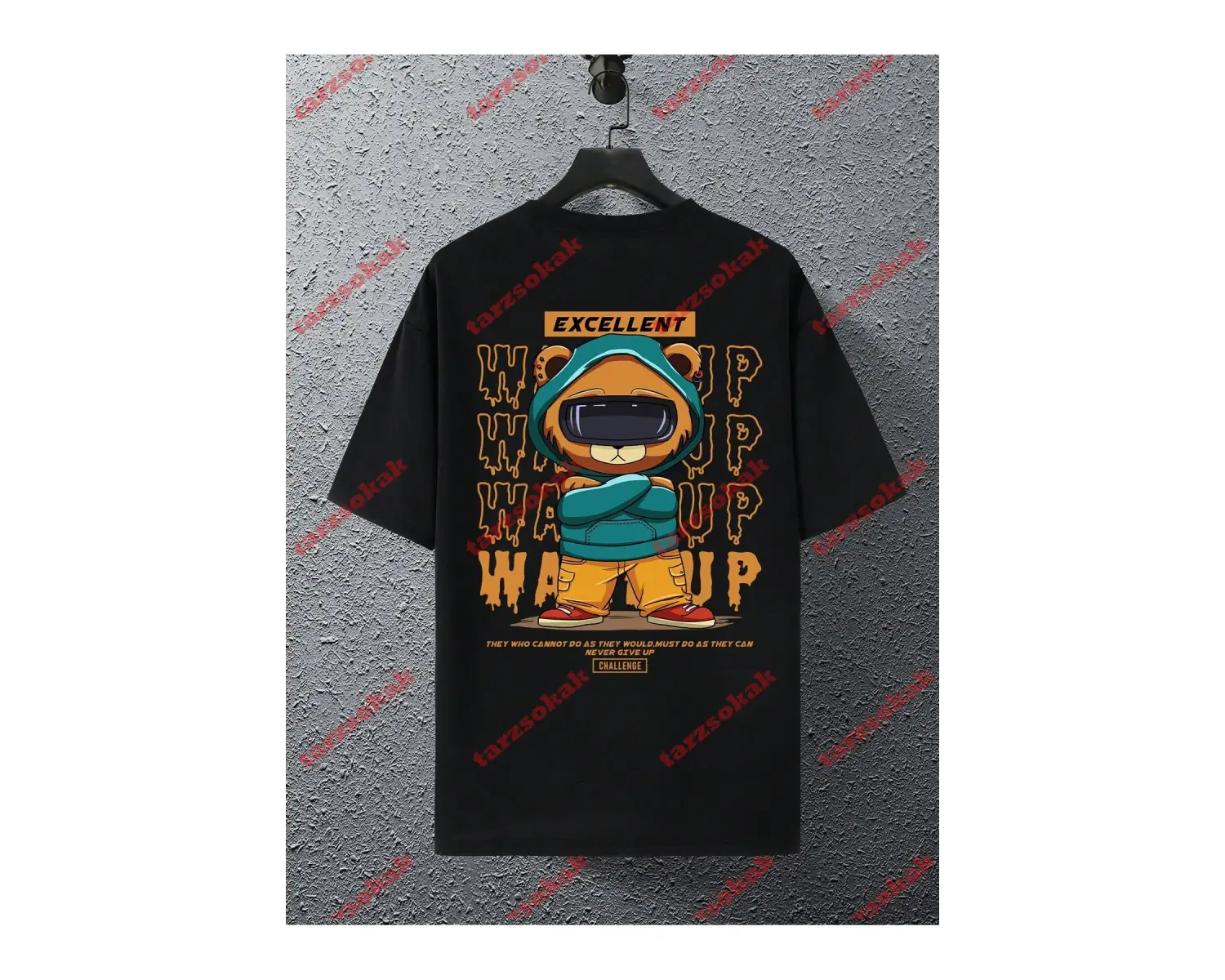 Model 3688 Erkek Yazlık Yuvarlak Yaka Kısa Kollu Günlük Tişört, Yaz