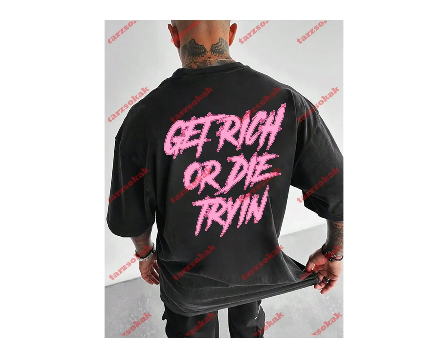 Model 3689 Erkek Yazlık Yuvarlak Yaka Kısa Kollu Günlük Tişört, Yaz