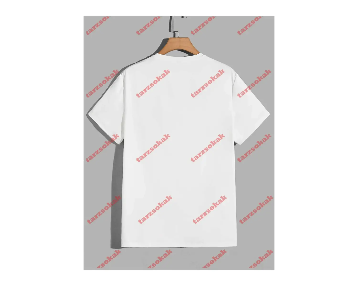 Model 3696 Erkek Yazlık Yuvarlak Yaka Kısa Kollu Günlük Tişört, Yaz