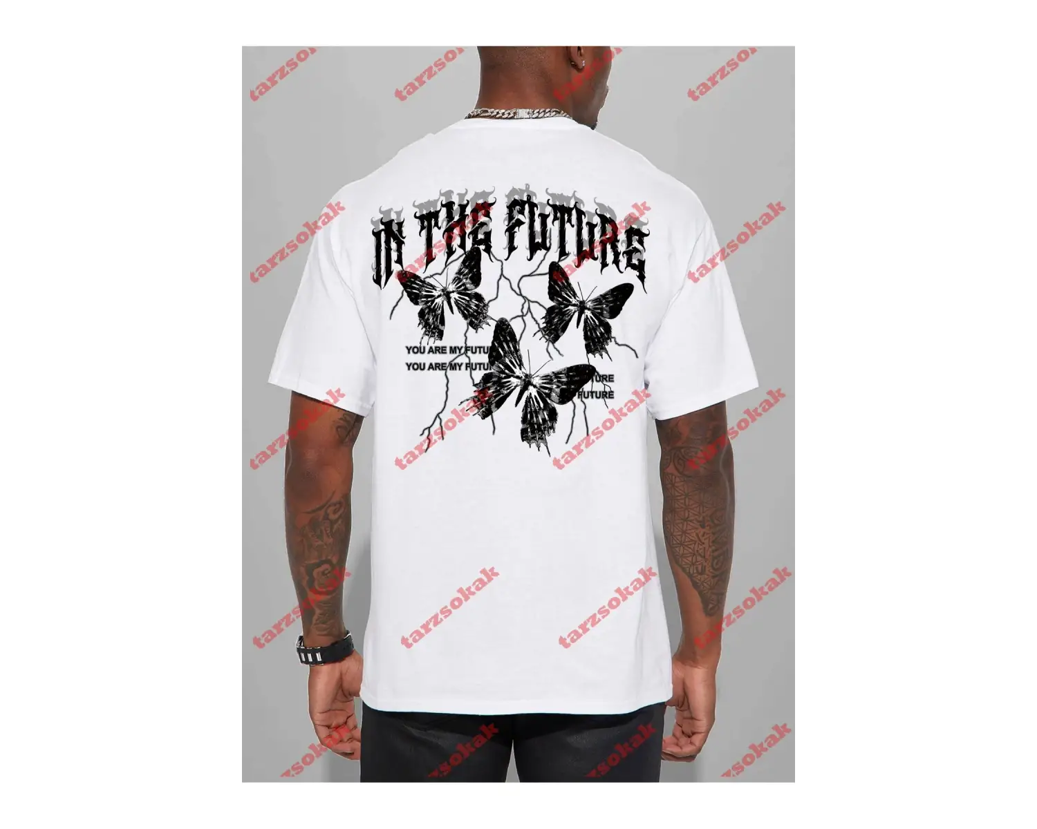 Model 3697 Erkek Yazlık Yuvarlak Yaka Kısa Kollu Günlük Tişört, Yaz