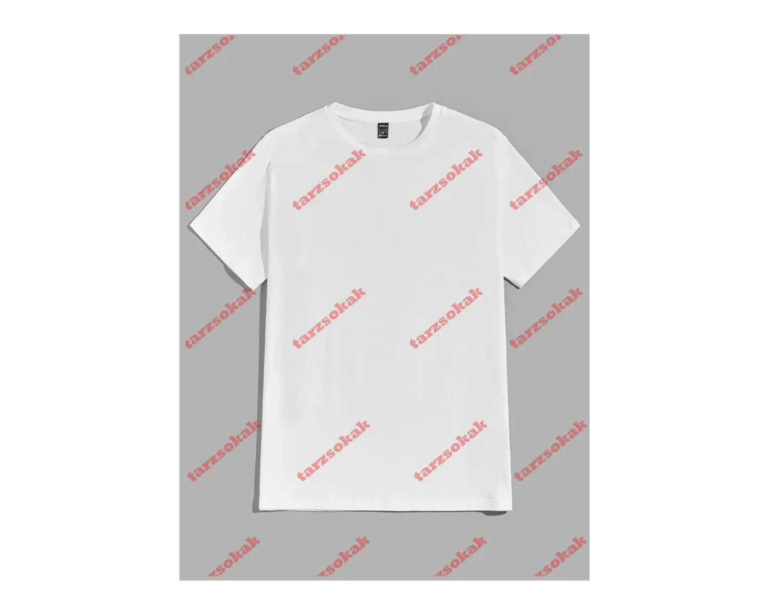 Model 3701 Erkek Yazlık Yuvarlak Yaka Kısa Kollu Günlük Tişört, Yaz