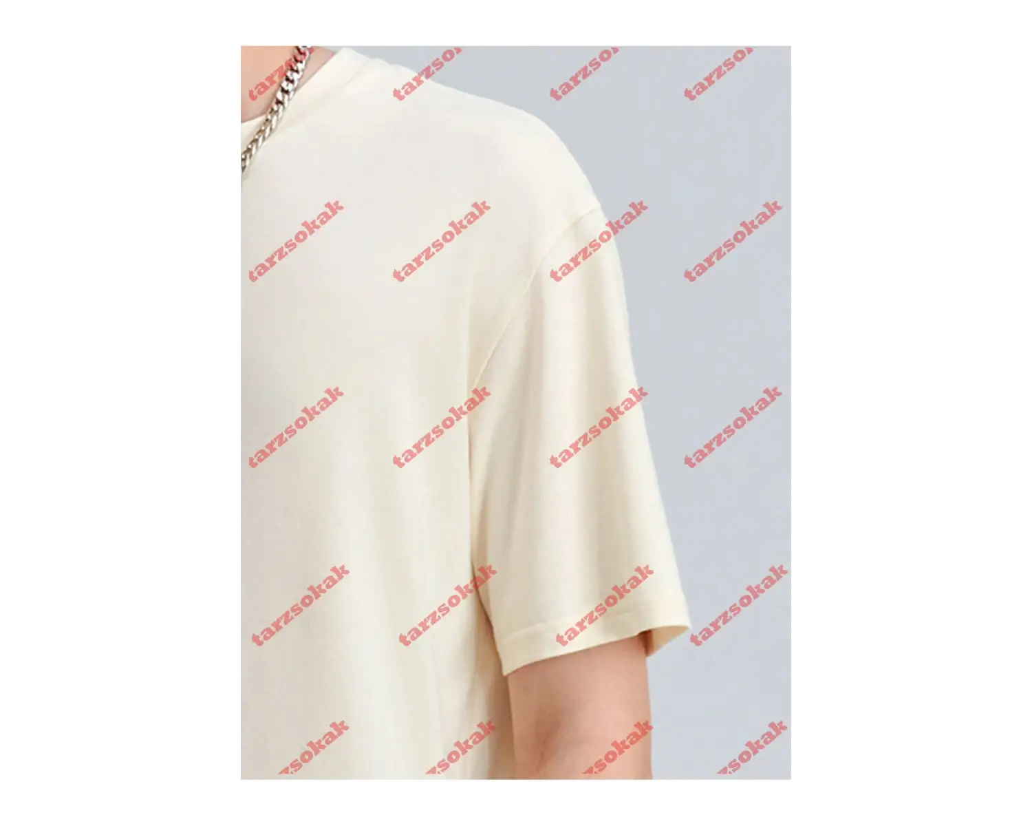 Model 3704 Erkek Yazlık Yuvarlak Yaka Kısa Kollu Günlük Tişört, Yaz