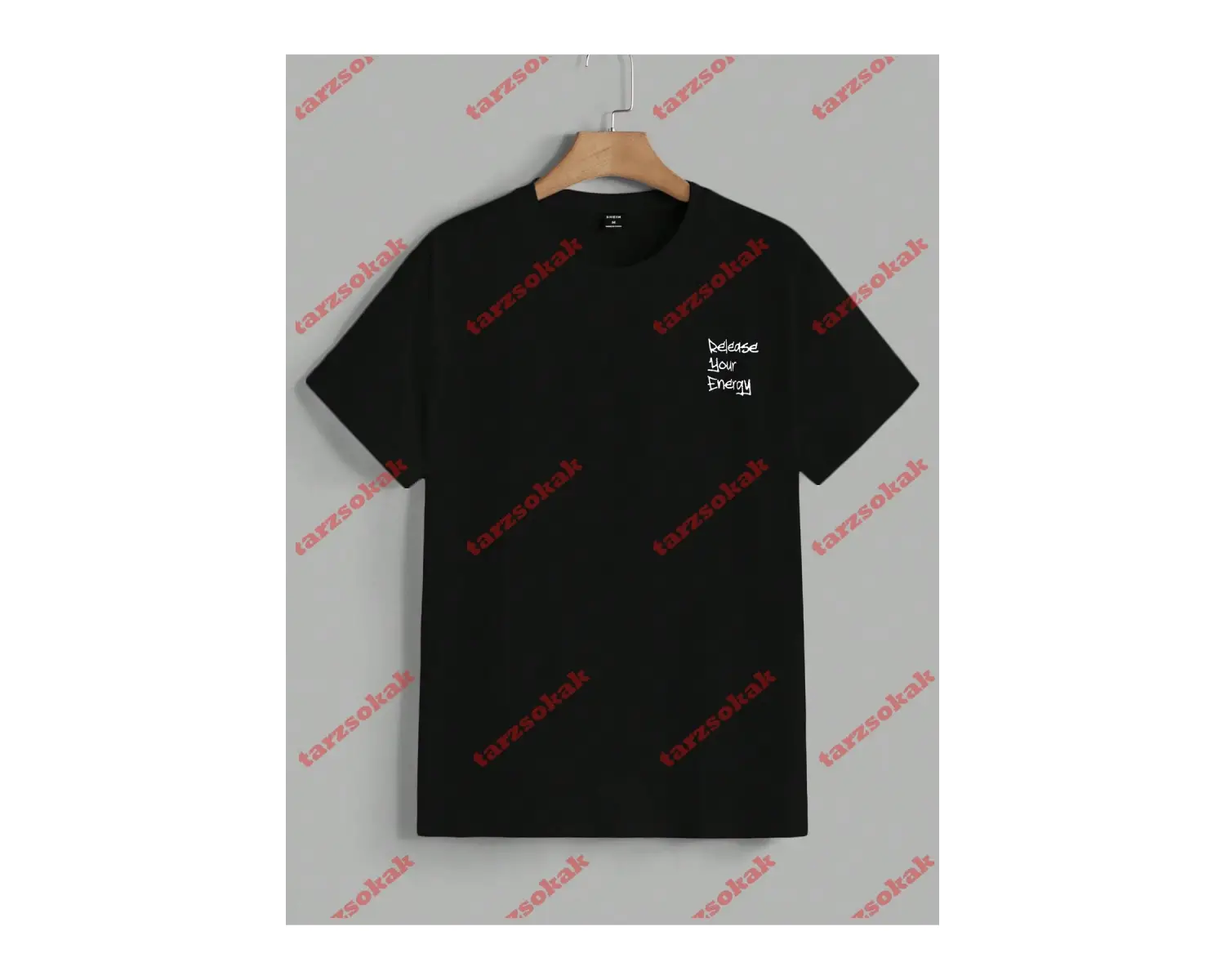 Model 3710 Erkek Yazlık Yuvarlak Yaka Kısa Kollu Günlük Tişört, Yaz