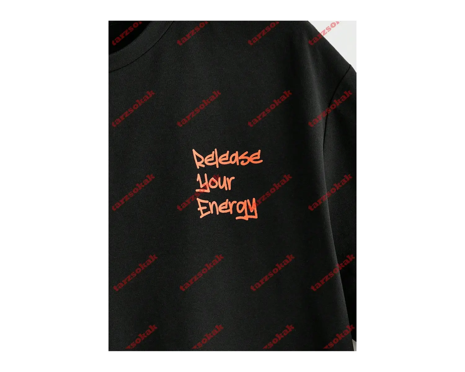 Model 3710 Erkek Yazlık Yuvarlak Yaka Kısa Kollu Günlük Tişört, Yaz