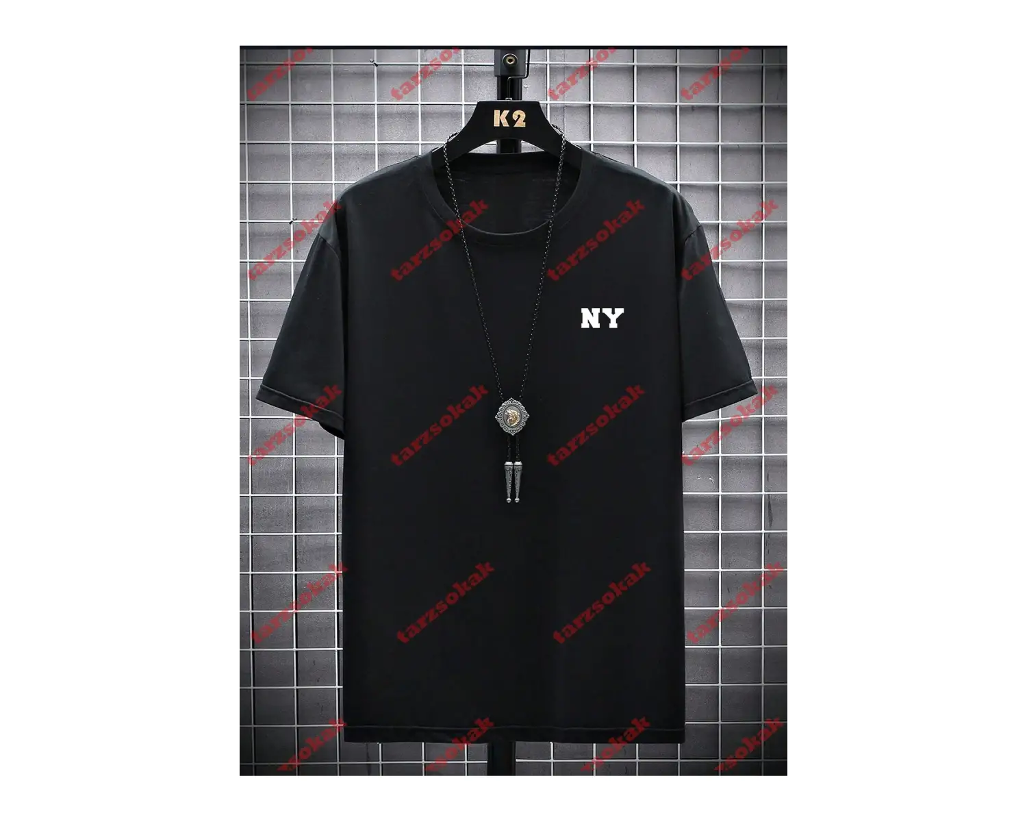 Model 3712 Erkek Yazlık Yuvarlak Yaka Kısa Kollu Günlük Tişört, Yaz