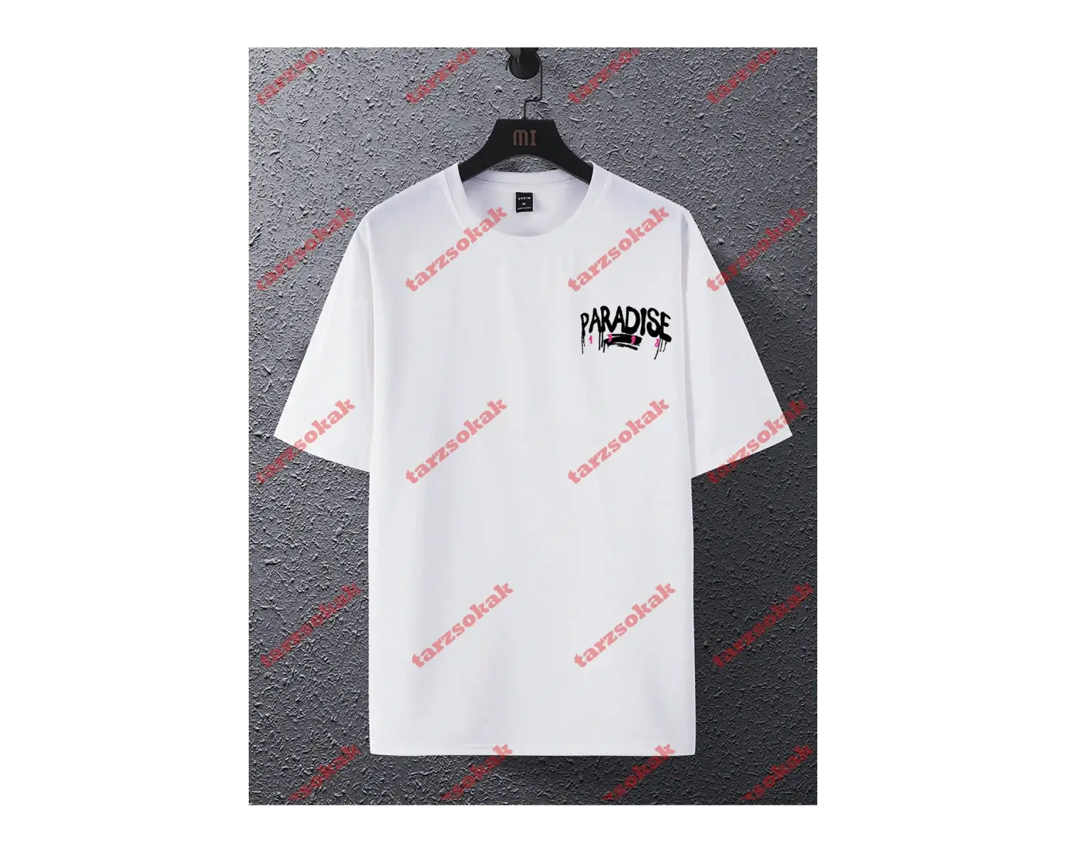 Model 3716 Erkek Yazlık Yuvarlak Yaka Kısa Kollu Günlük Tişört, Yaz