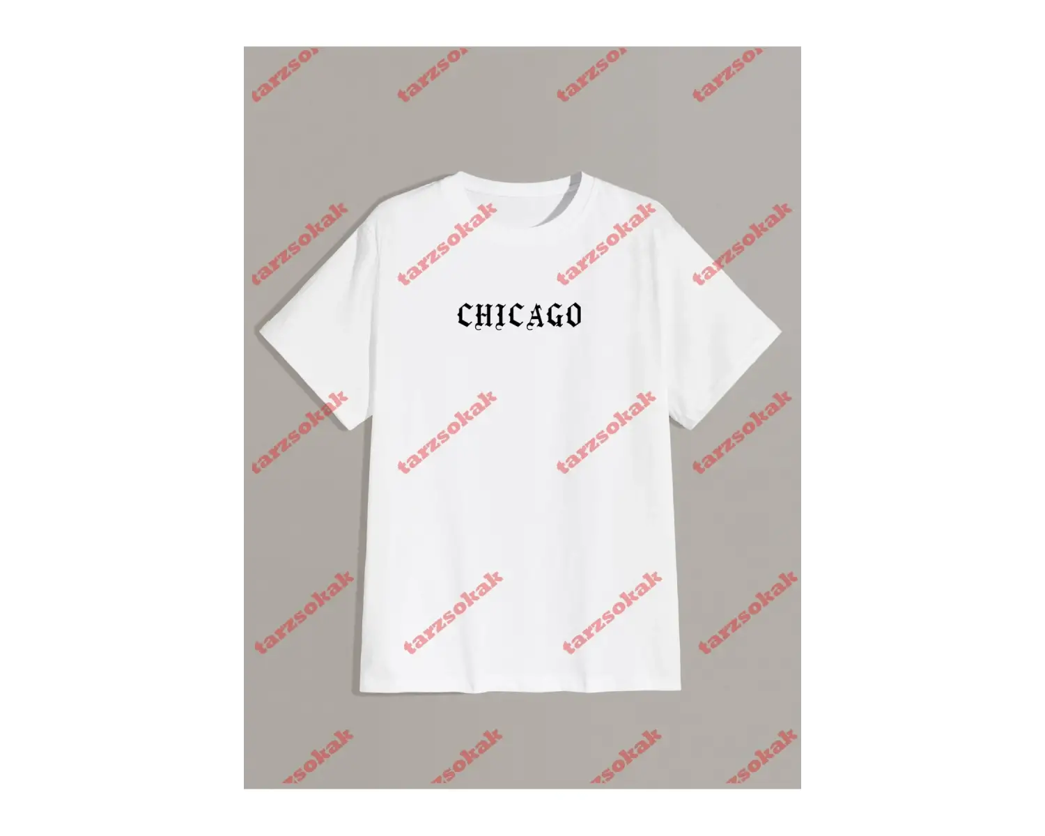 Model 3723 Erkek Yazlık Yuvarlak Yaka Kısa Kollu Günlük Tişört, Yaz