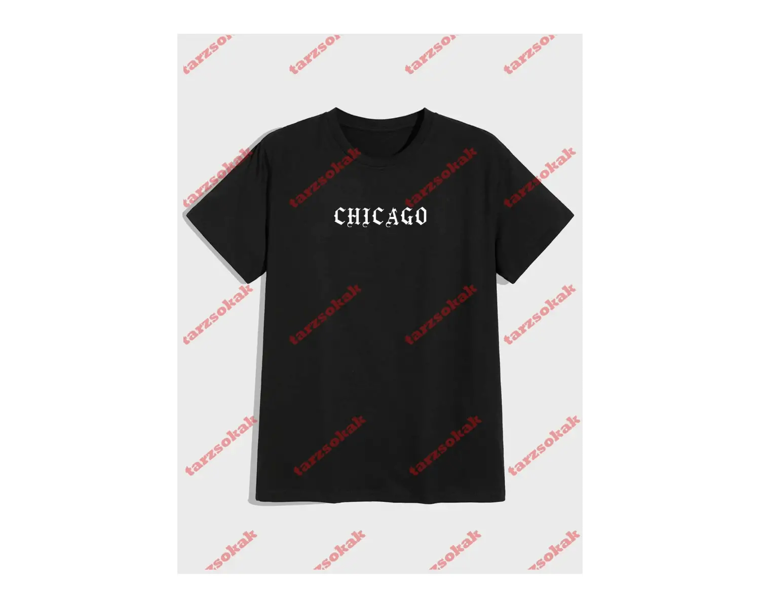 Model 3723 Erkek Yazlık Yuvarlak Yaka Kısa Kollu Günlük Tişört, Yaz