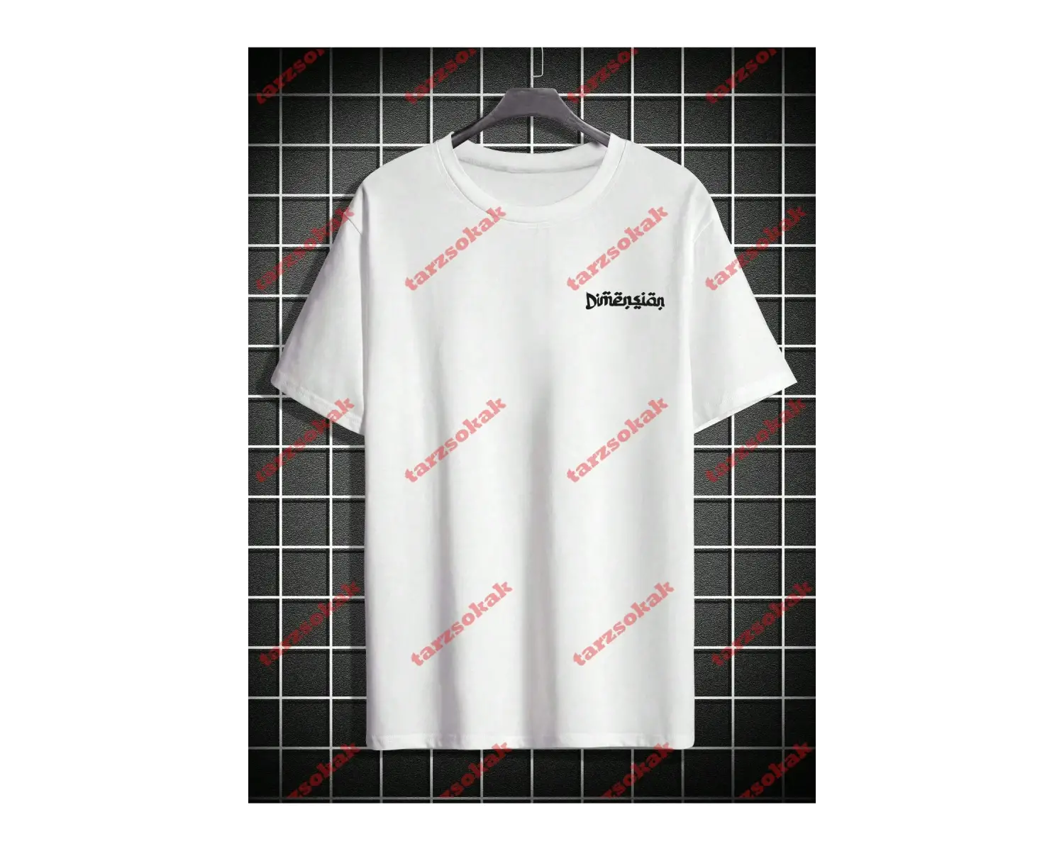 Model 3726 Erkek Yazlık Yuvarlak Yaka Kısa Kollu Günlük Tişört, Yaz