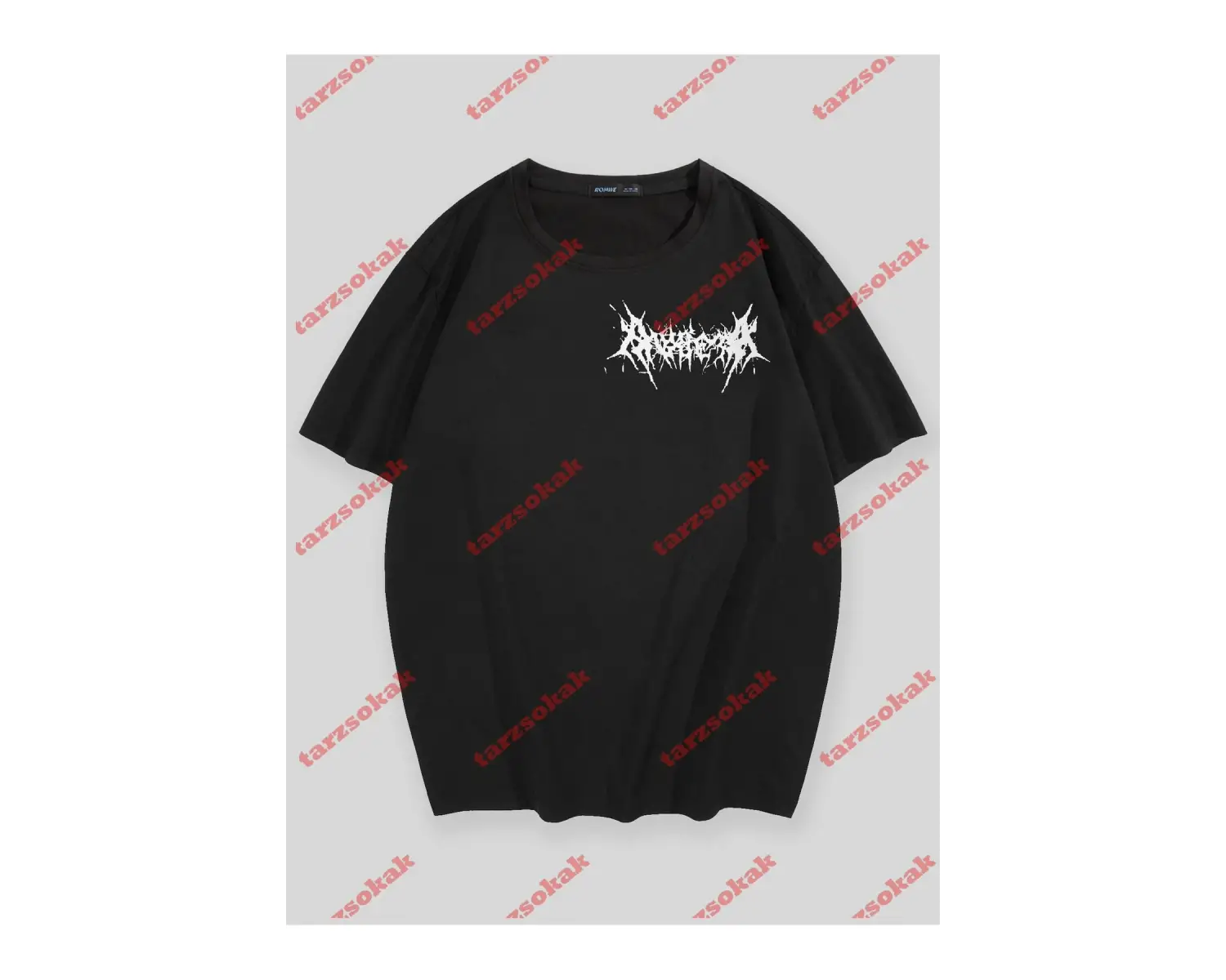 Model 3727 Erkek Yazlık Yuvarlak Yaka Kısa Kollu Günlük Tişört, Yaz