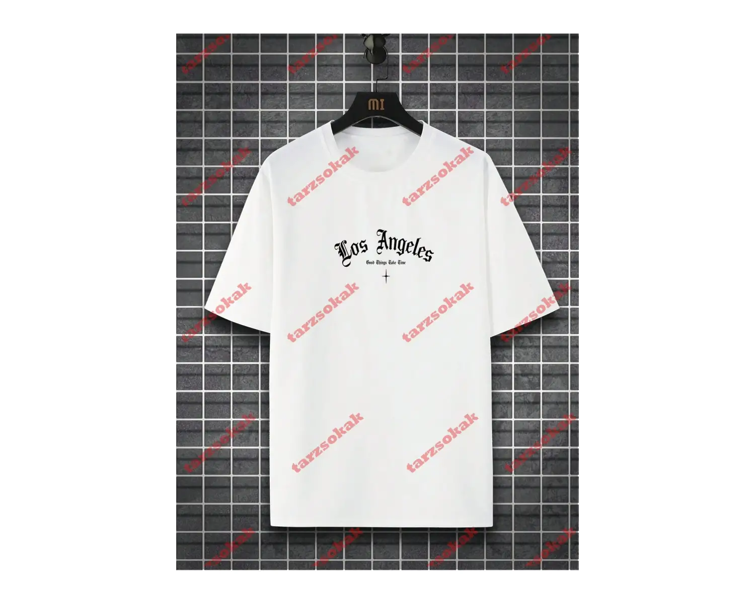 Model 3731 Erkek Yazlık Yuvarlak Yaka Kısa Kollu Günlük Tişört, Yaz