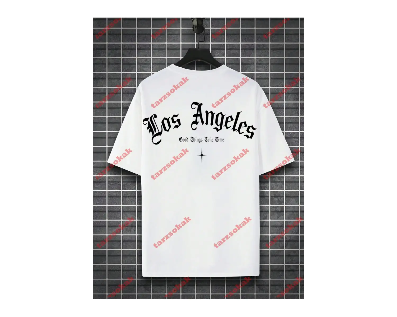 Model 3731 Erkek Yazlık Yuvarlak Yaka Kısa Kollu Günlük Tişört, Yaz